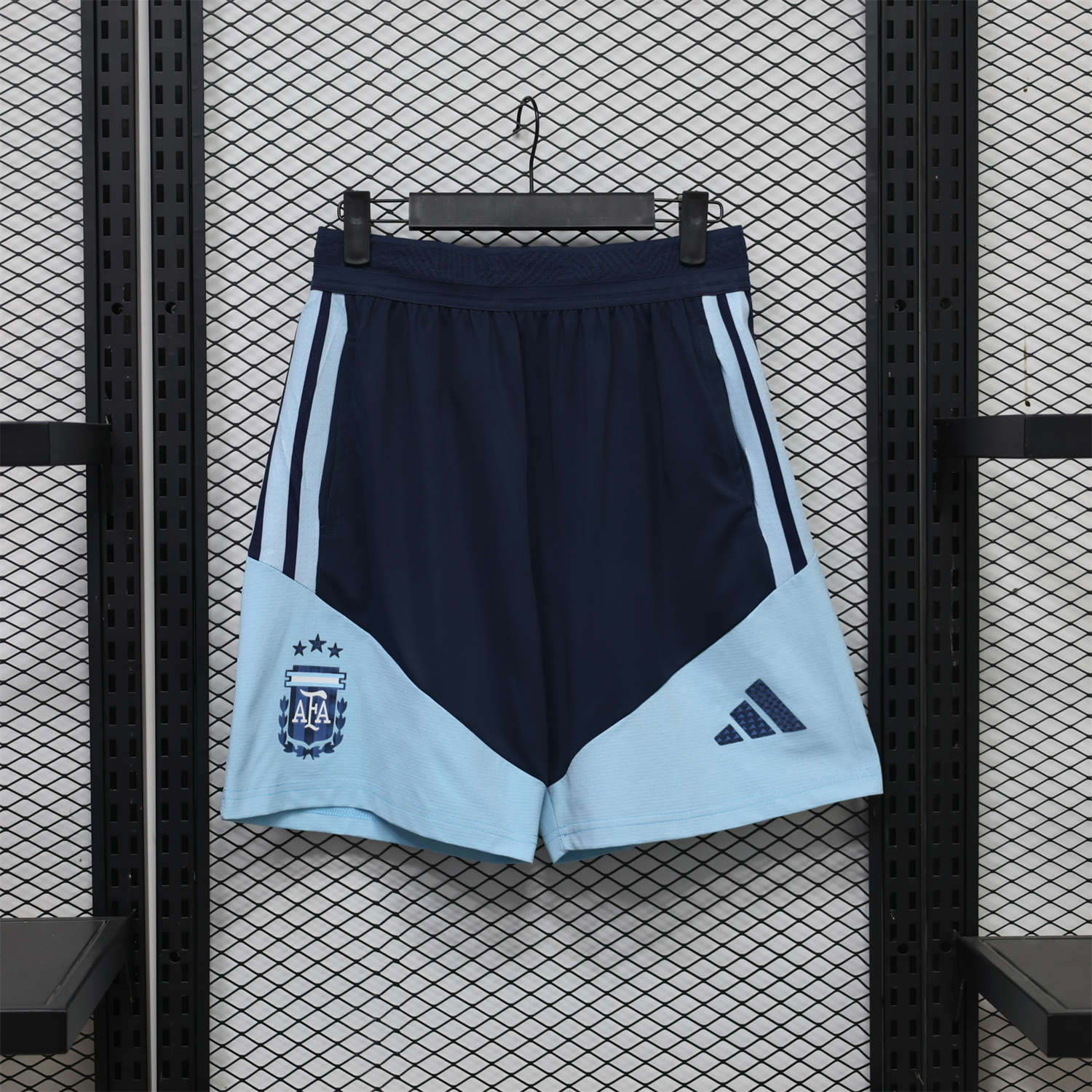 Argentina 2026 Blue Black Training Shorts - Player Version - JerseysGala