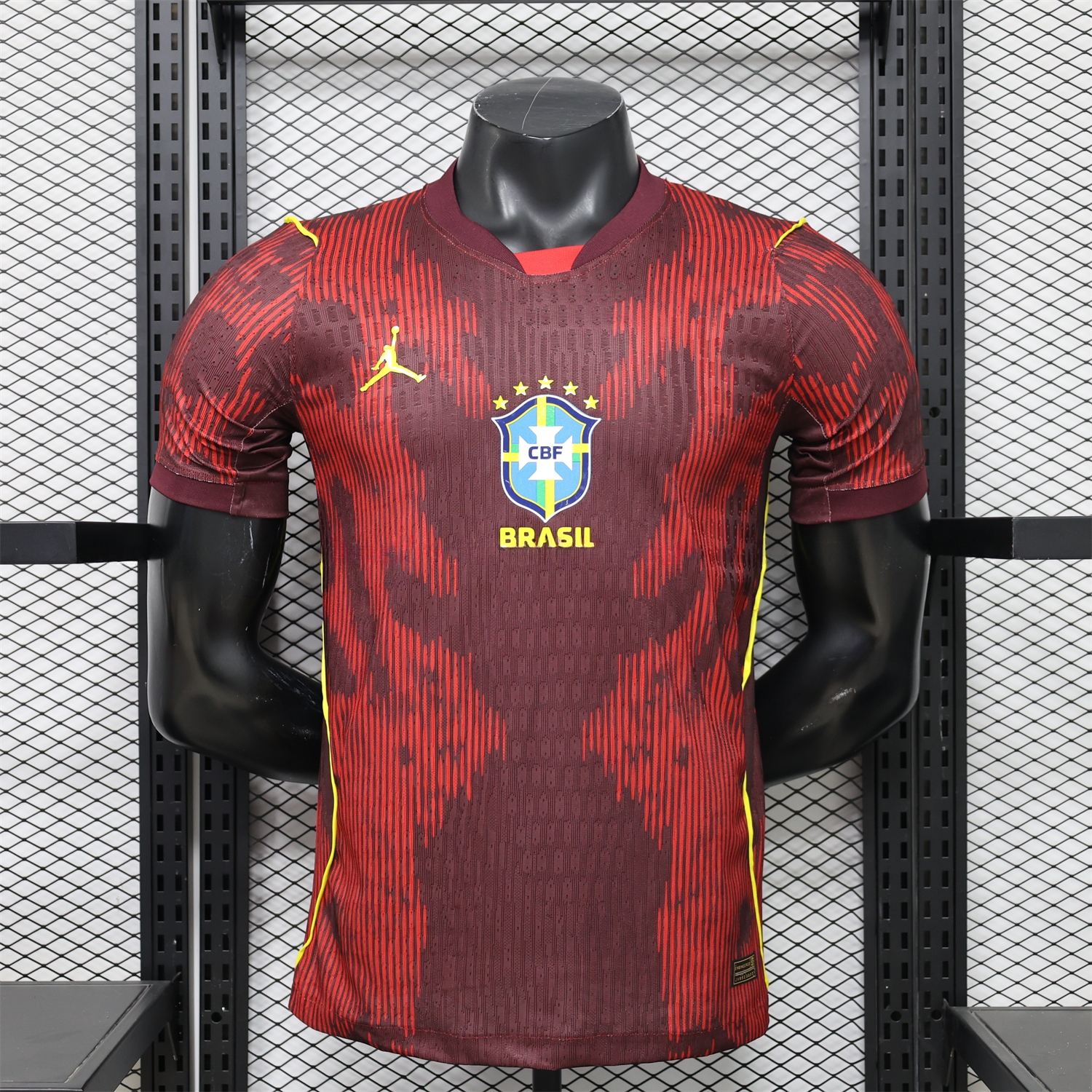 Brazil 2026 Red Goalkeeper Jersey - Player Version - JerseysGala