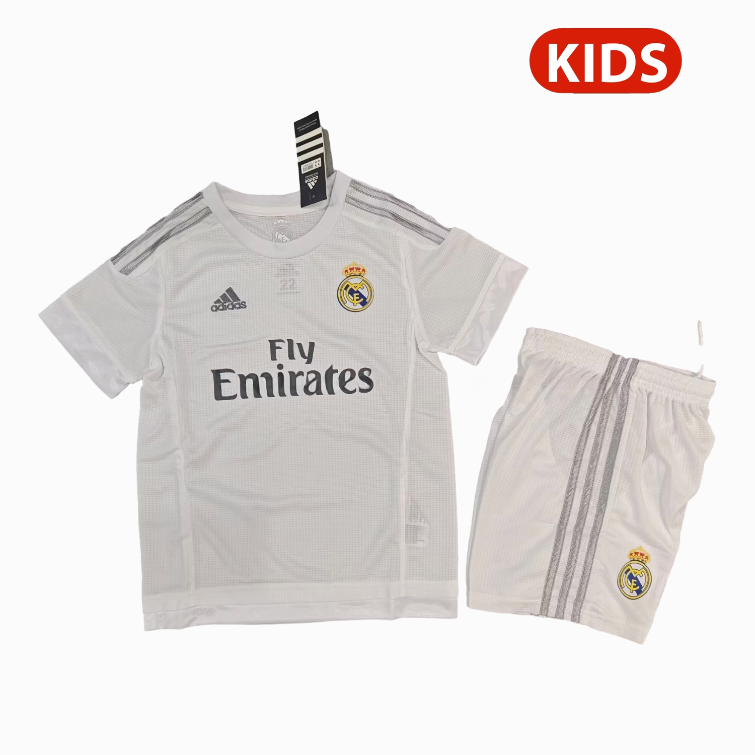 Retro Real Madrid 2015-16 Home Kids Kit - JerseysGala