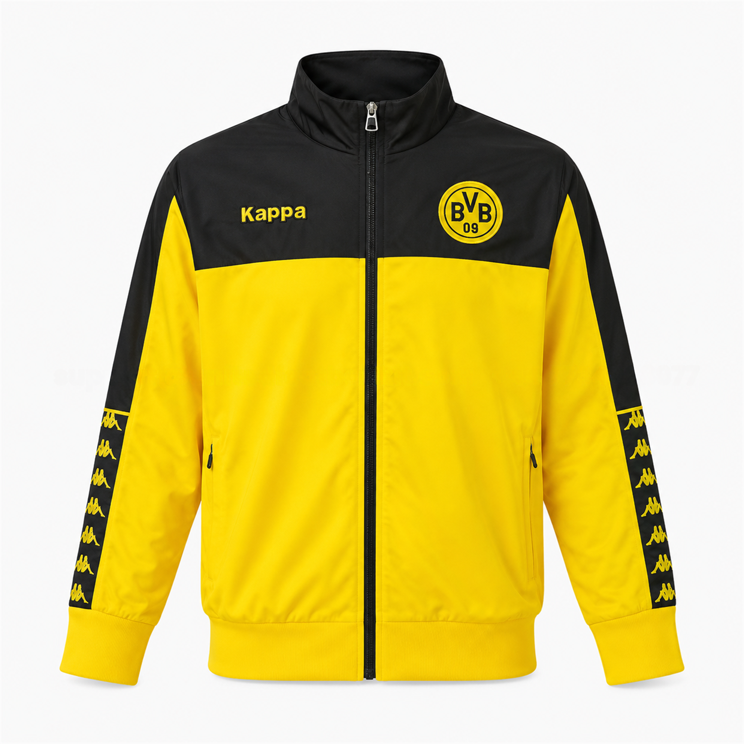 Retro Dortmund 2011-12 Windbreaker Jacket - Bright Yellow - JerseysGala