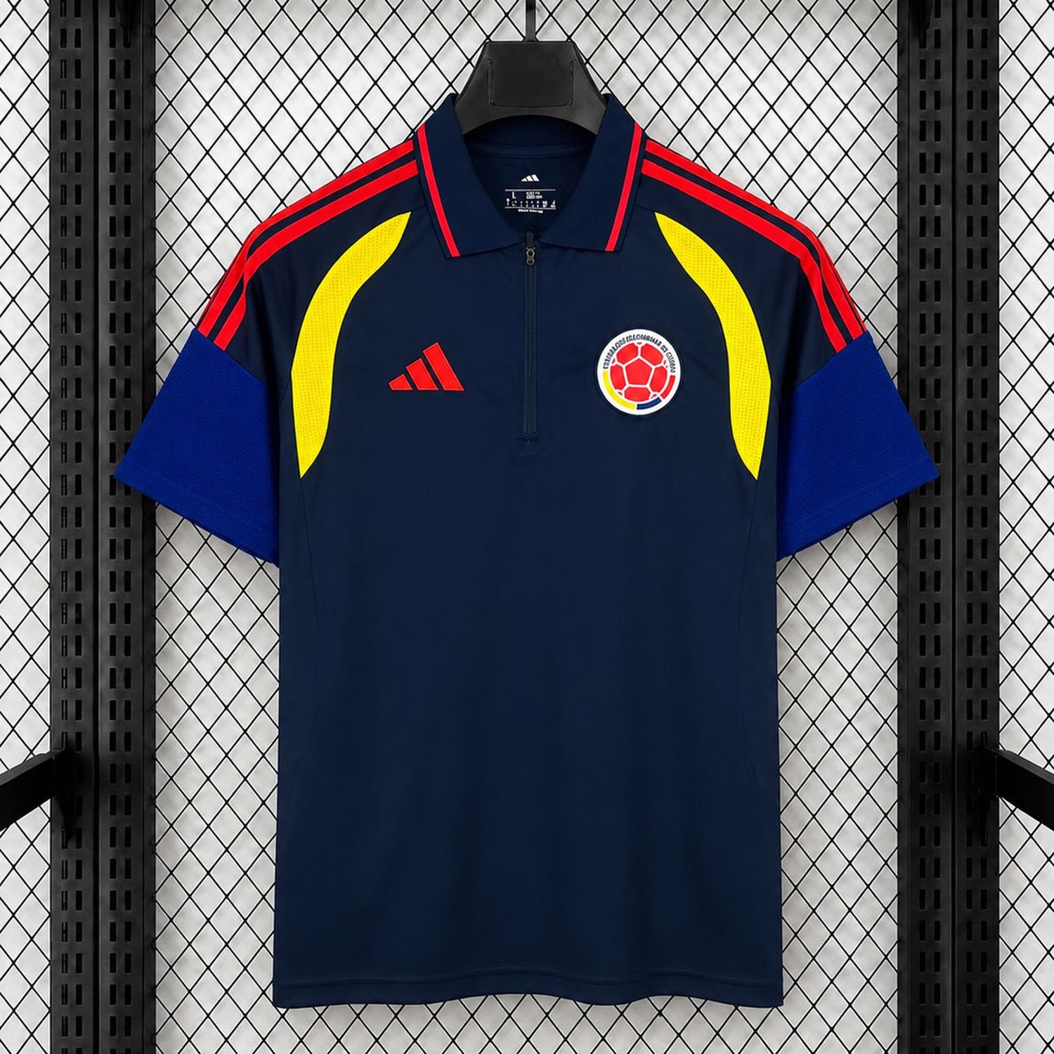 Colombia 2026 Navy Polo Jersey - Fans Version - JerseysGala