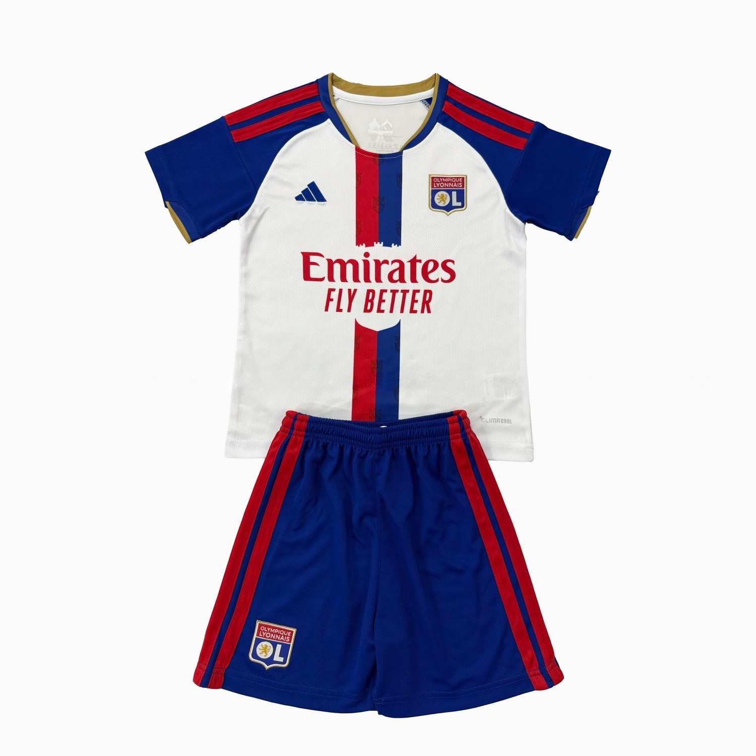 Lyon 26-27 Home Men's Adult Jersey Set - Fans Version - JerseysGala