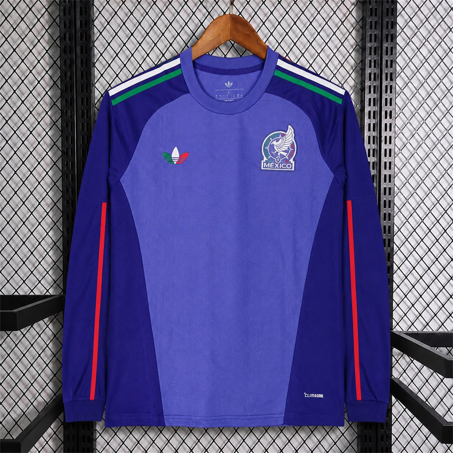 Mexico 2026 Goalkeeper Blue Long Seelve Jersey - Fans Version - JerseysGala