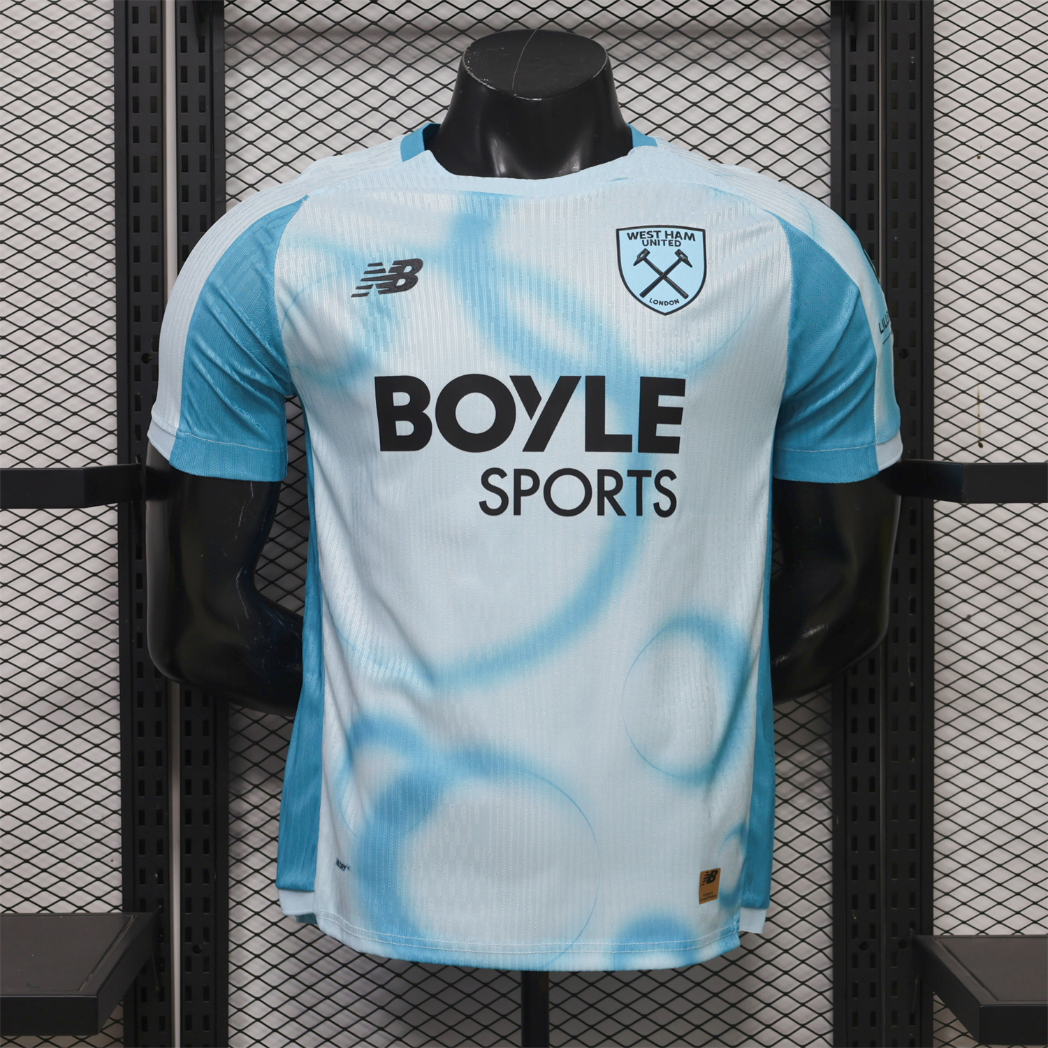 West Ham United 26-27 Third Jersey - Player Version - JerseysGala