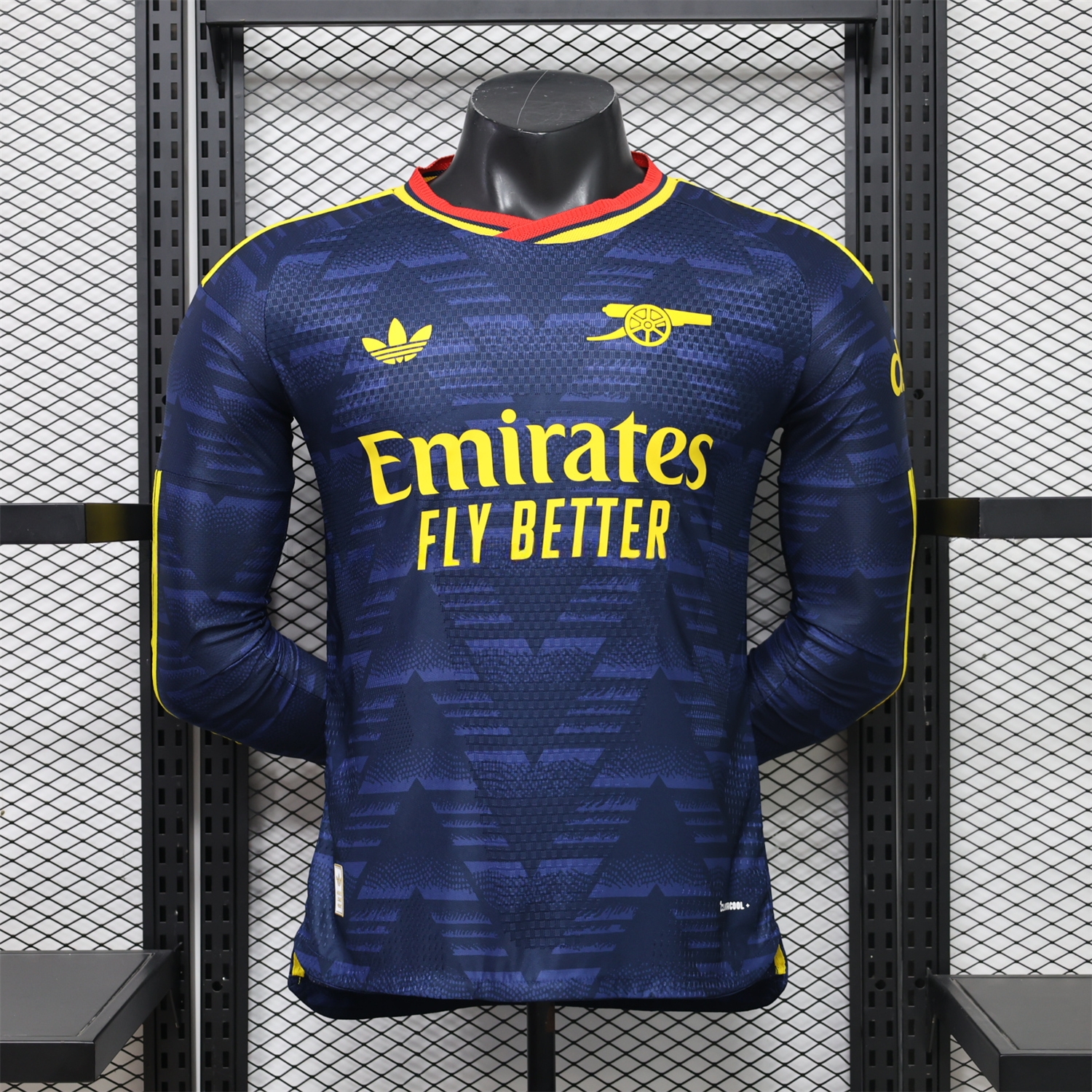 Arsenal 26-27 Away Long Sleeves Jersey - Player Version - JerseysGala