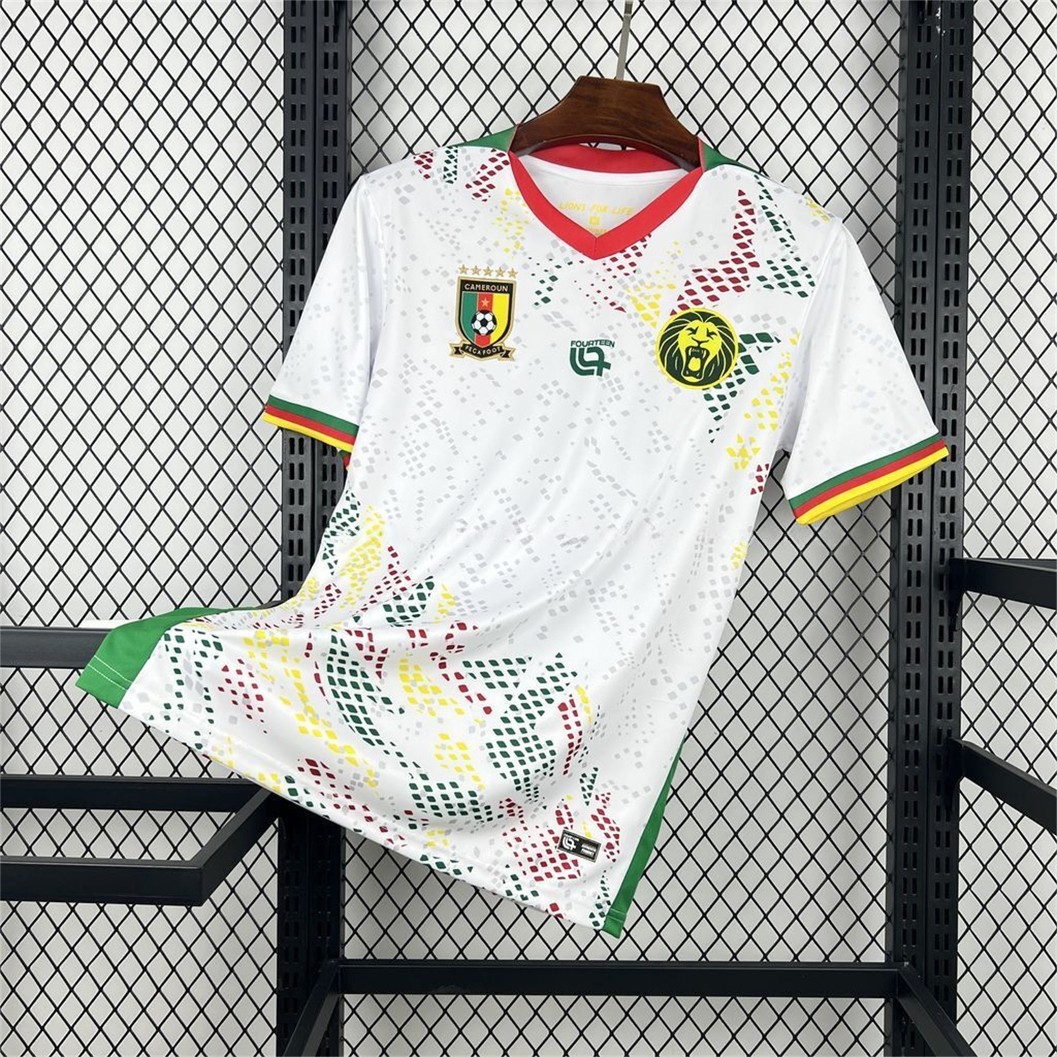 Cameroon 2026 Away White Jersey - Fans Version - JerseysGala