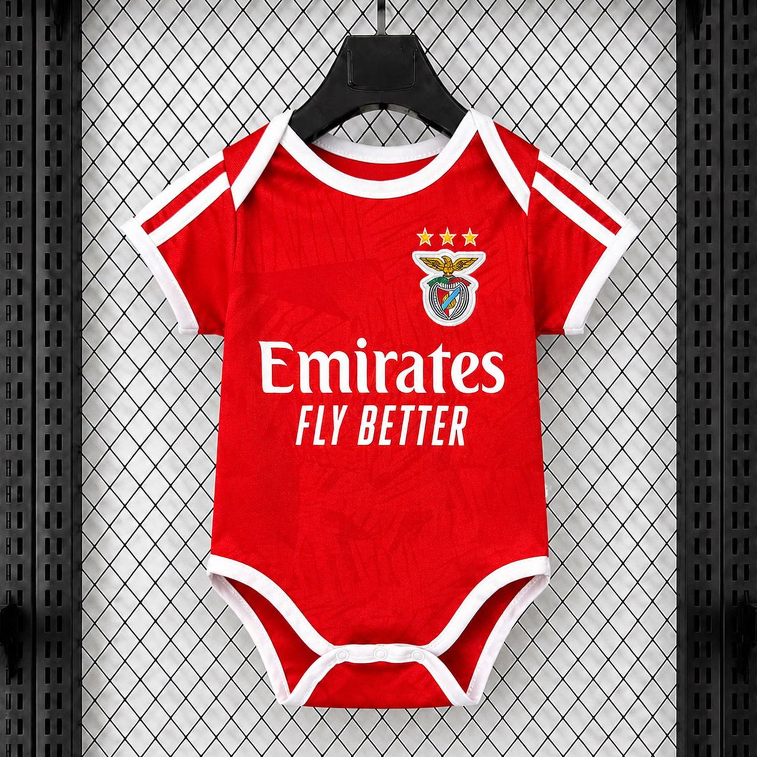 Benfica 26-27 Home Red Baby Crawling Suit - JerseysGala