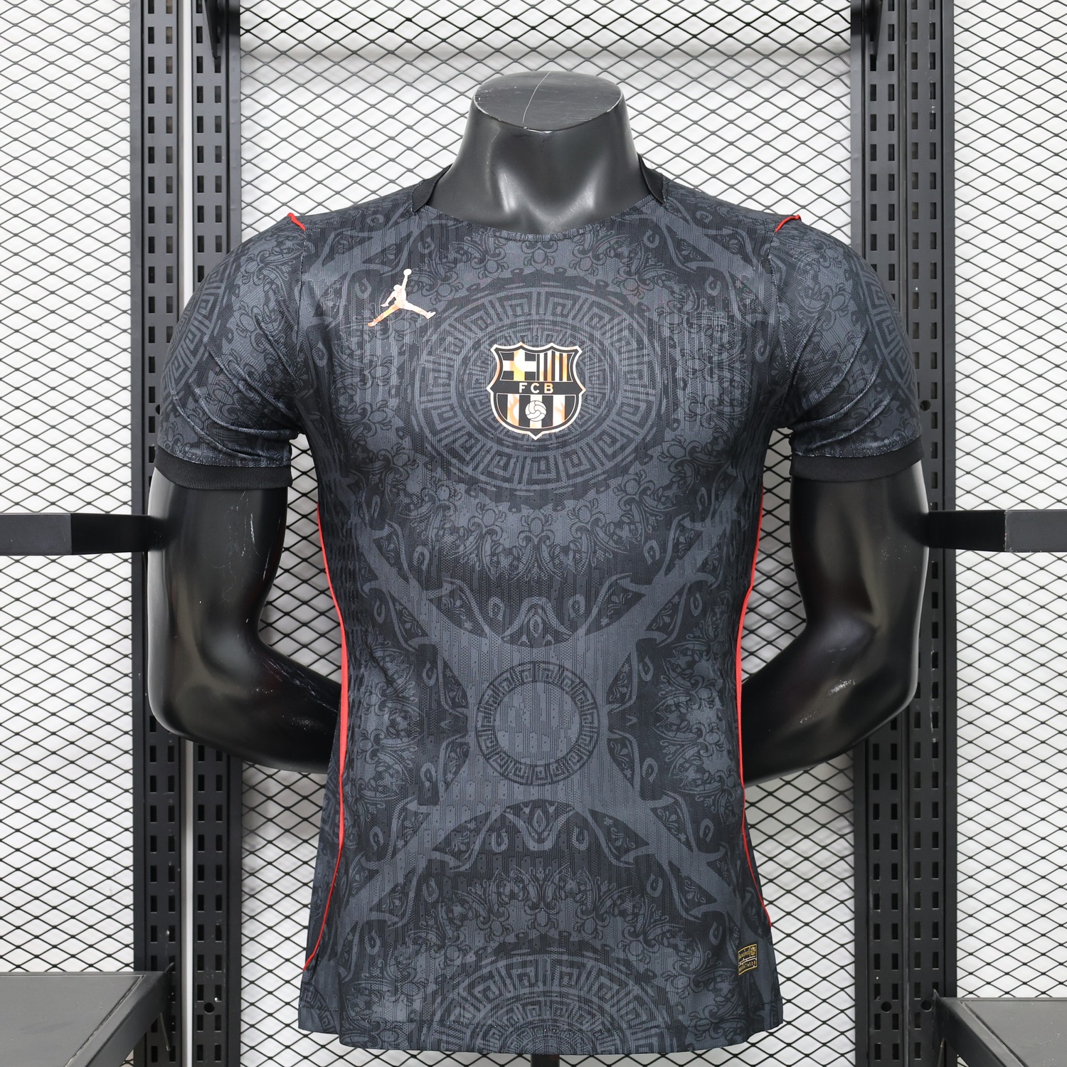 Barcelona 26-27 X Jordan Black Special Jersey - Player Version - JerseysGala