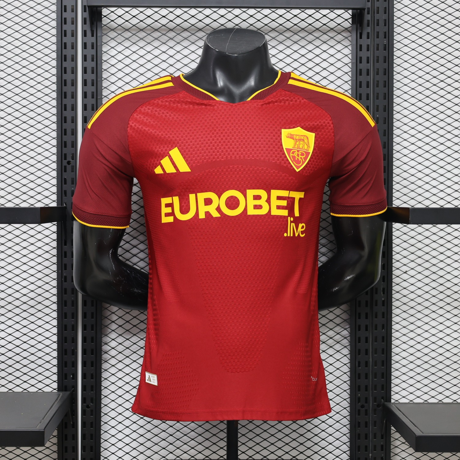 AS Roma 26-27 Home Jersey - Player Version - JerseysGala