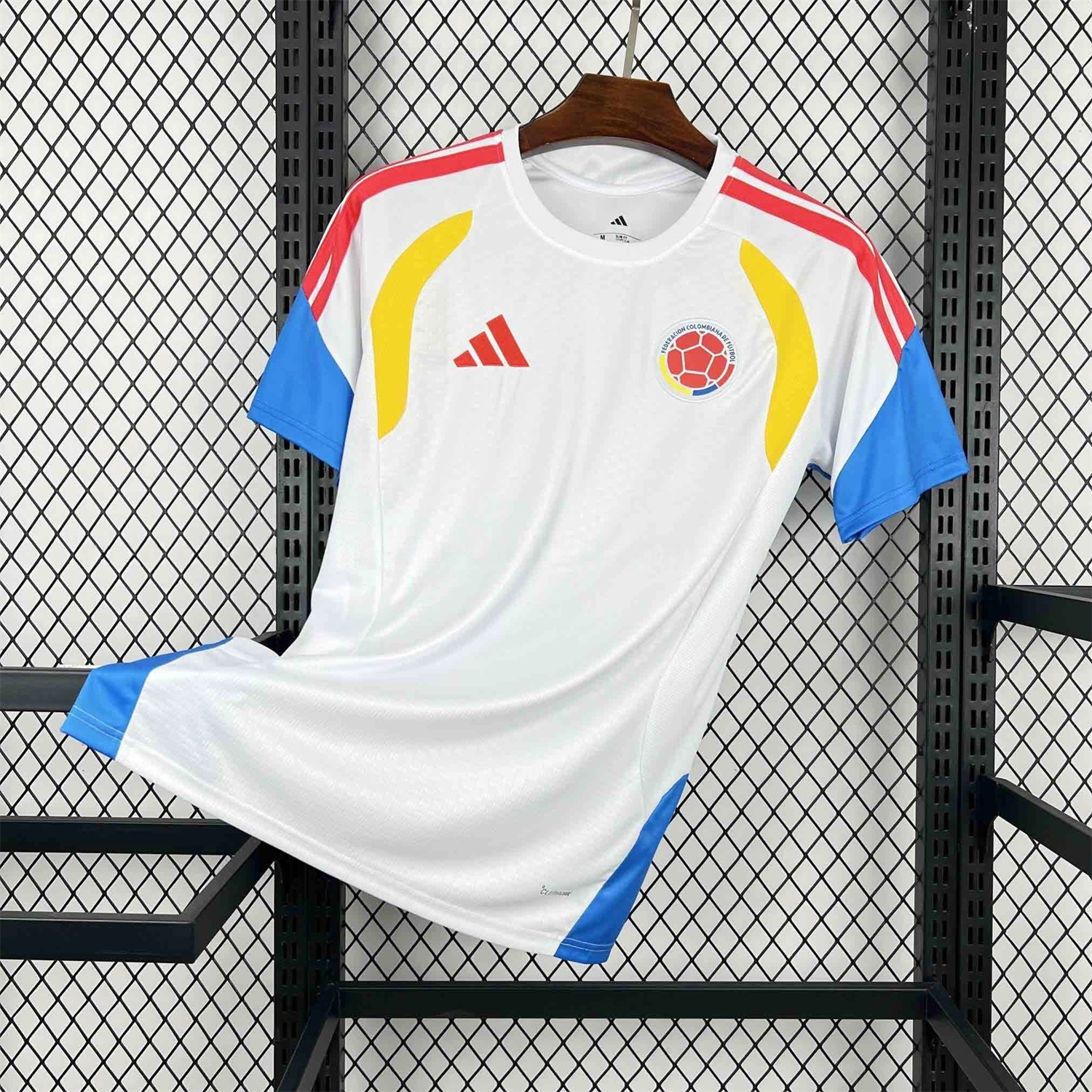 Colombia 2026 White Pre-Match Training Jersey - Fans Version - JerseysGala