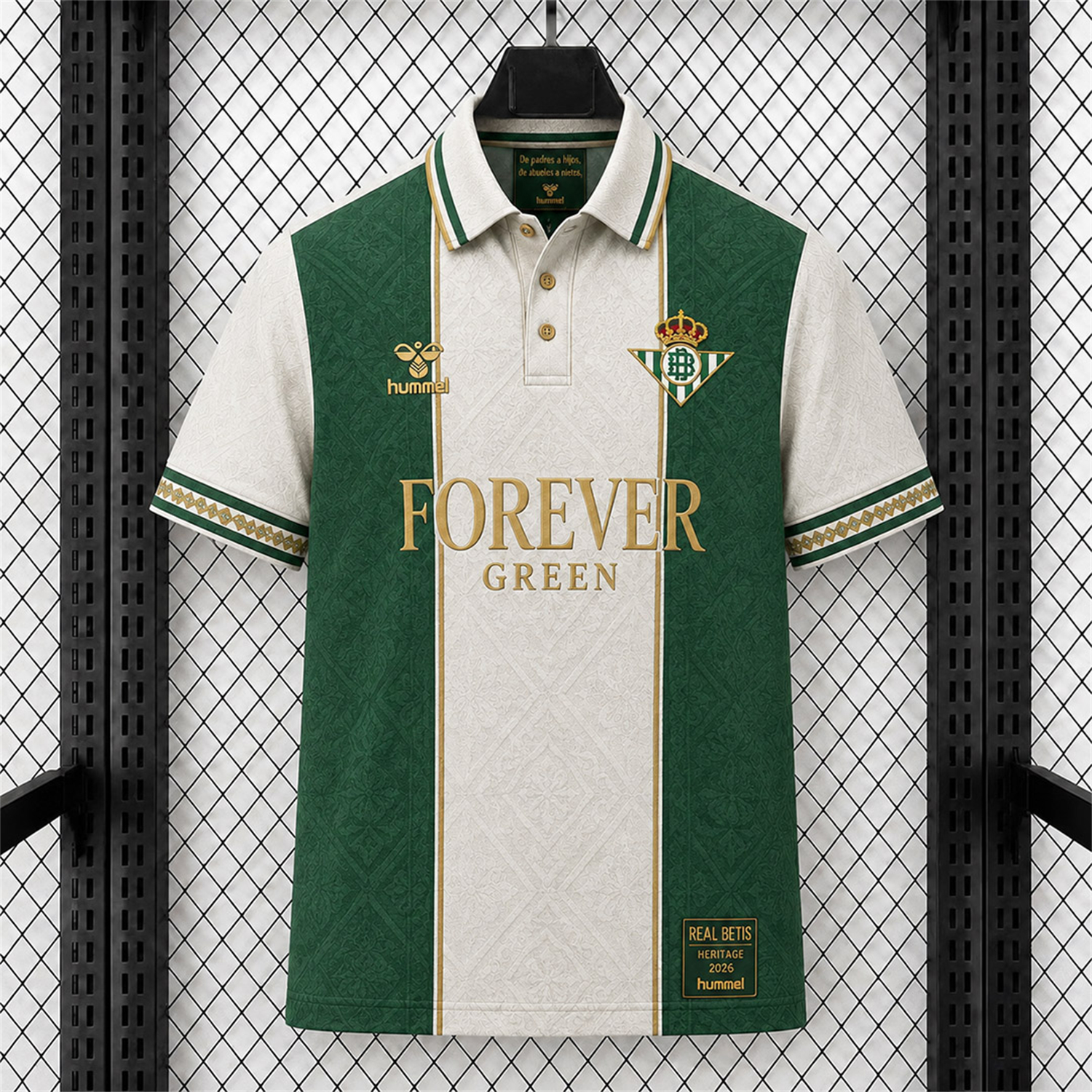 Real Betis 26-27 Green Retro Style Jersey - Fans Version - JerseysGala