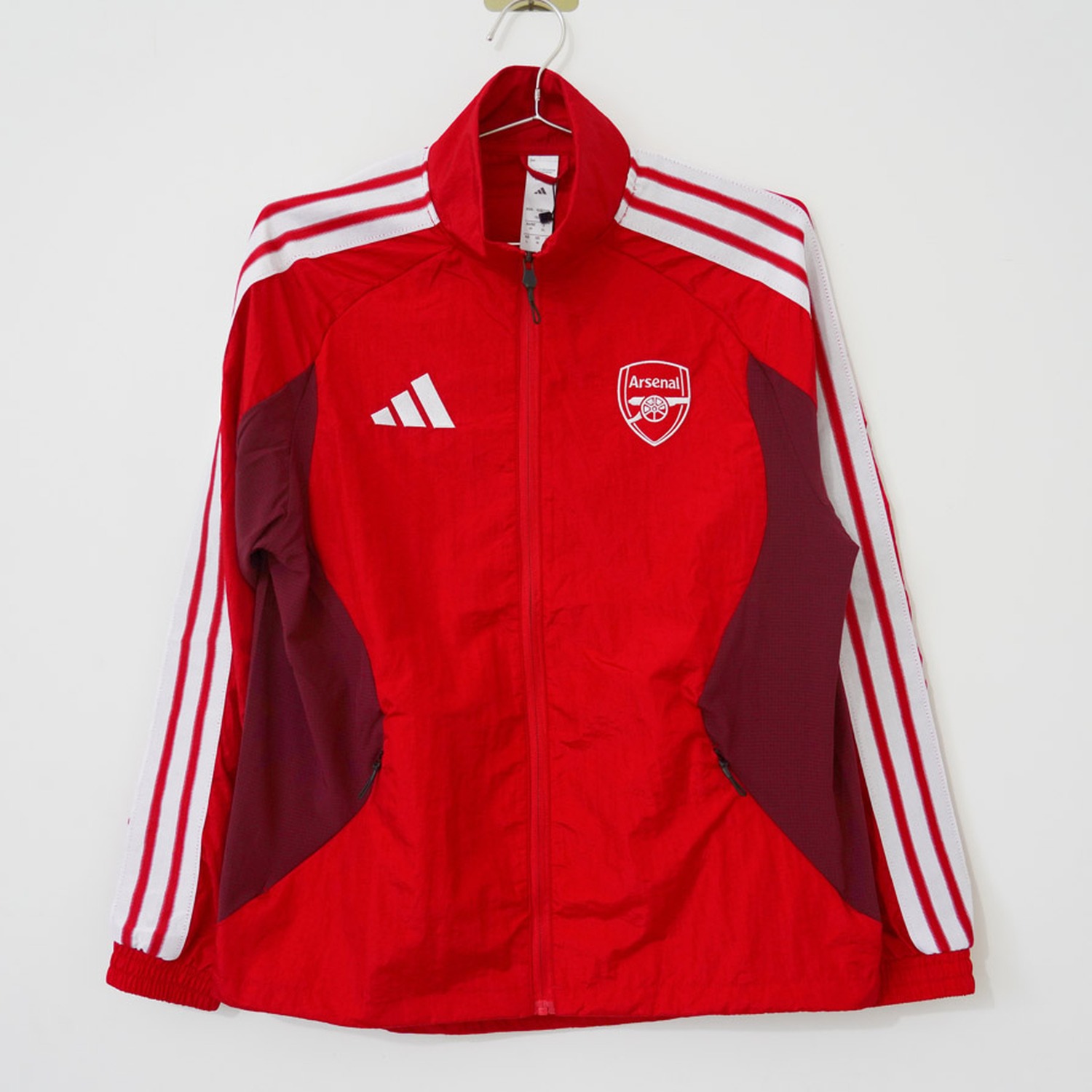 Arsenal 26-27 Home Windbreaker Jacket - Red - JerseysGala