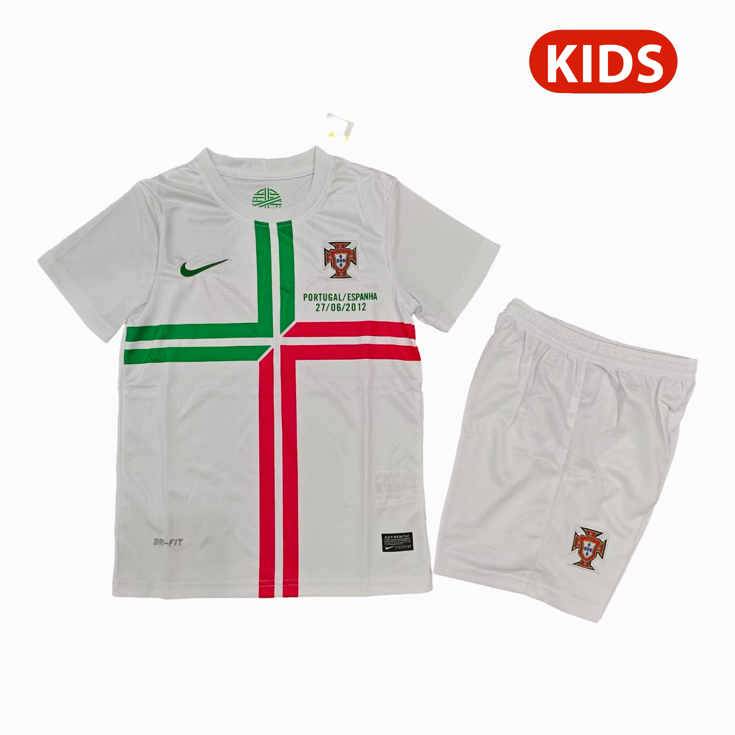Retro Portugal 2012 Away Kids Kit - JerseysGala