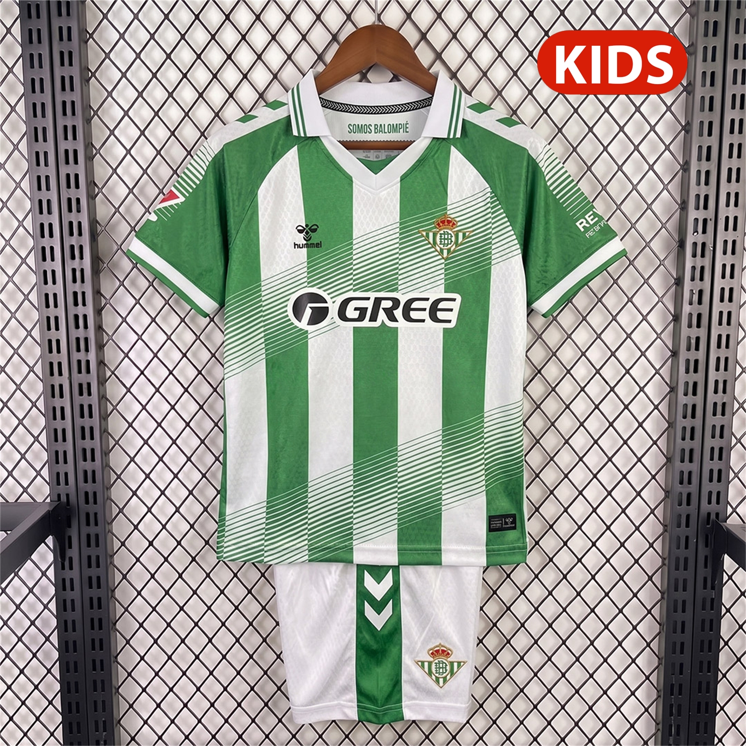 Real Betis 26-27 Home Kids Kit - JerseysGala