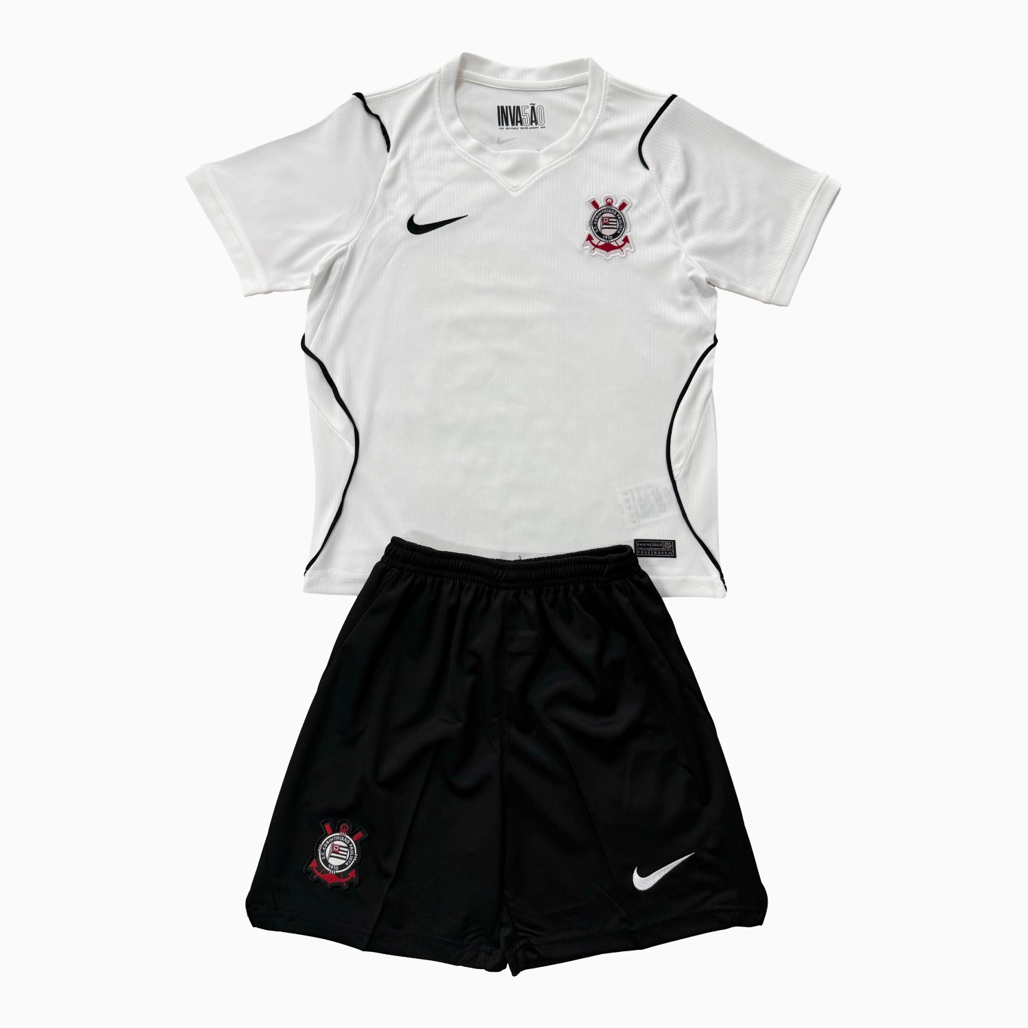 Corinthians 26-27 Home White Men's Adult Jersey Set - Fans Version - JerseysGala