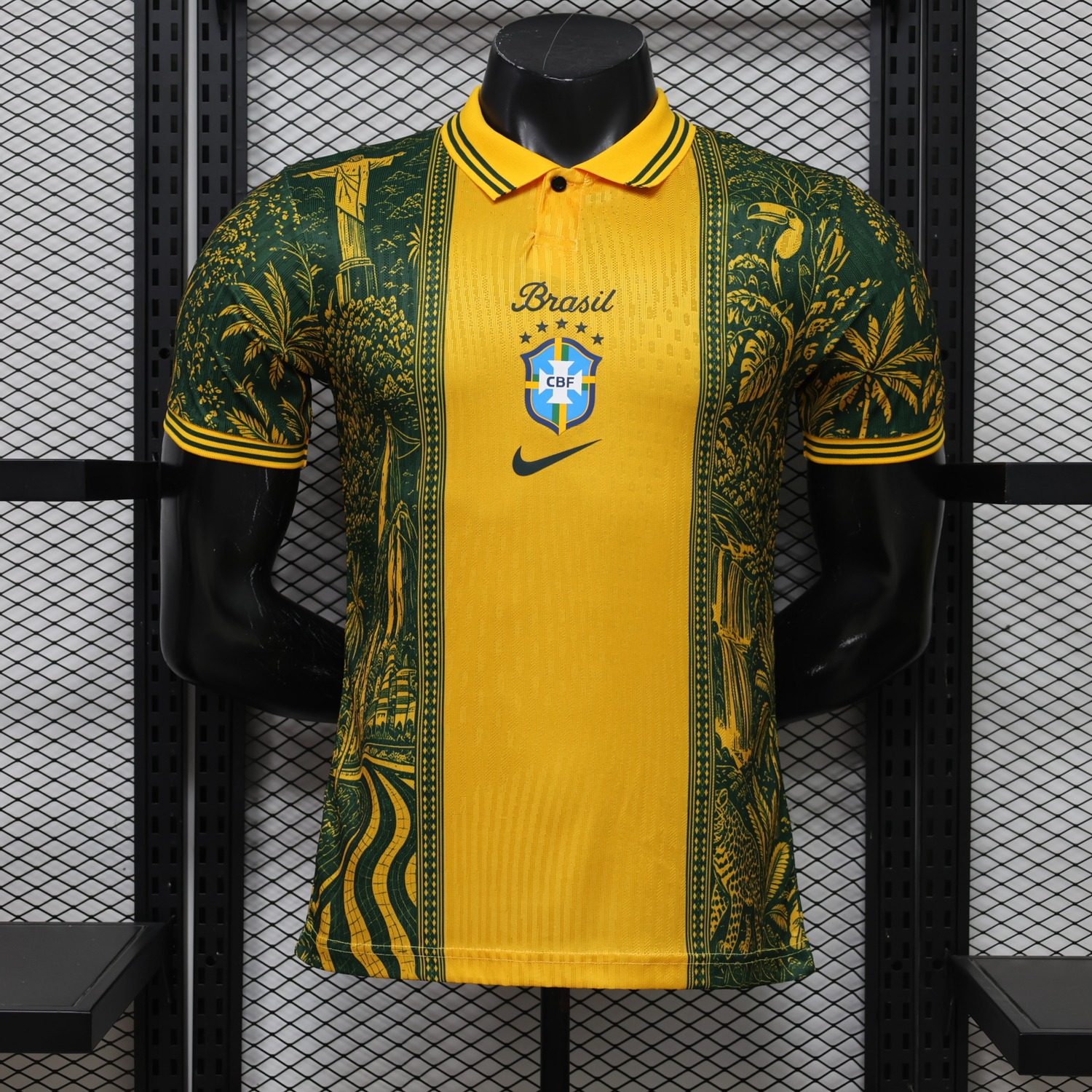 Brazil 2026 Yellow Green Special Jersey - Player Version - JerseysGala