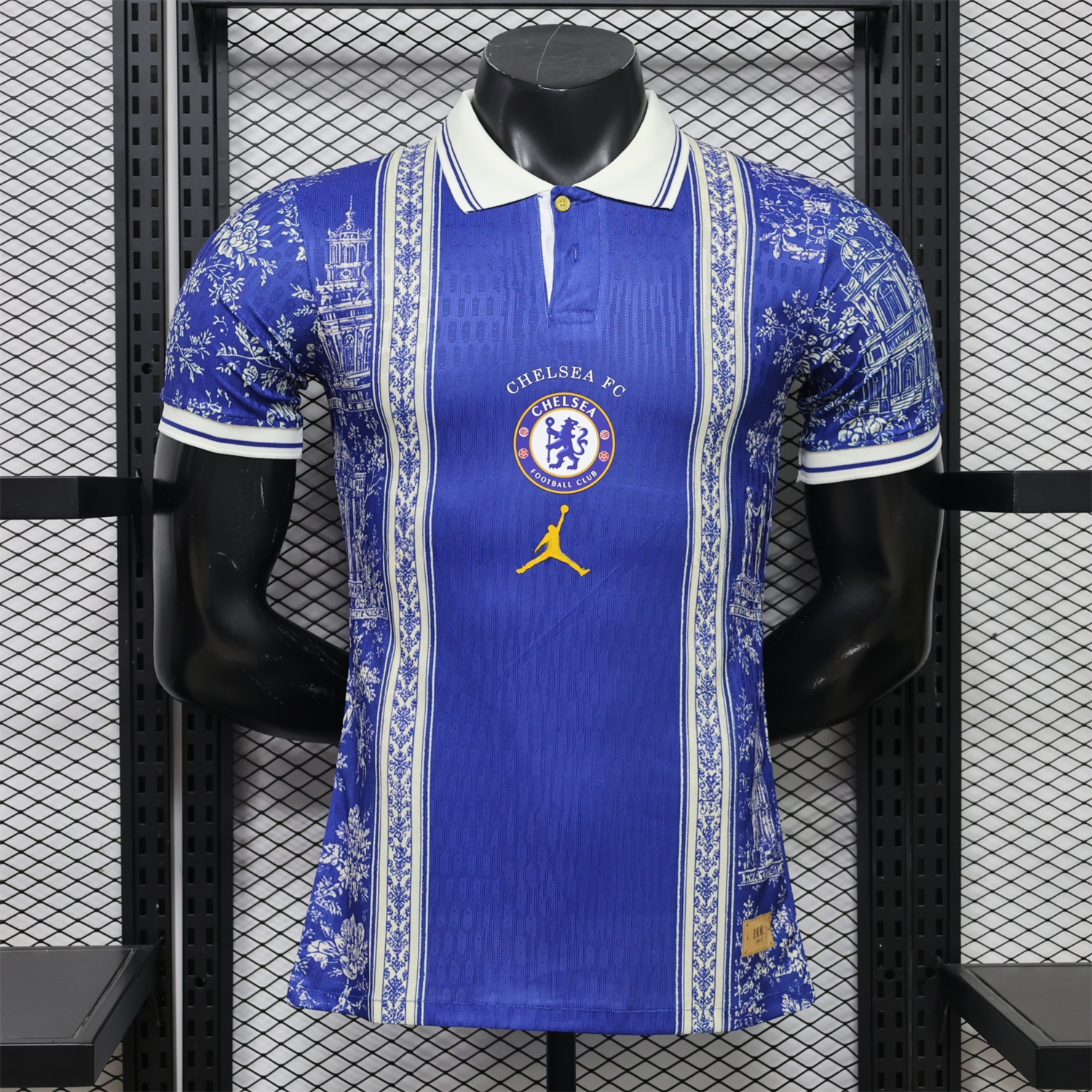 C.H.E.L.S.E.A 26-27 x Jordan Concept Blue White Special Jersey - Player Version - JerseysGala