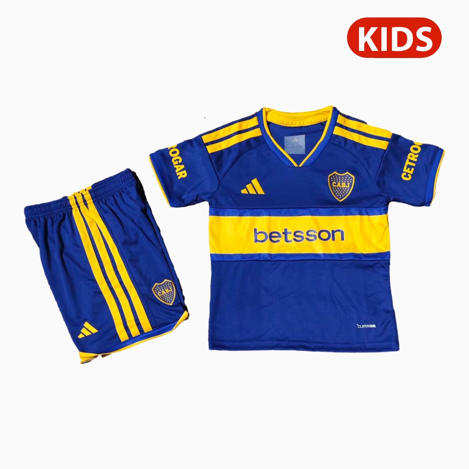 Boca Juniors 26-27 Home Kids Kit - JerseysGala