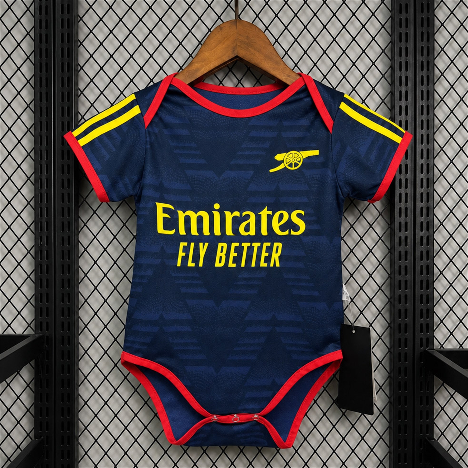 Arsenal 26-27 Away Baby Crawling Suit - JerseysGala