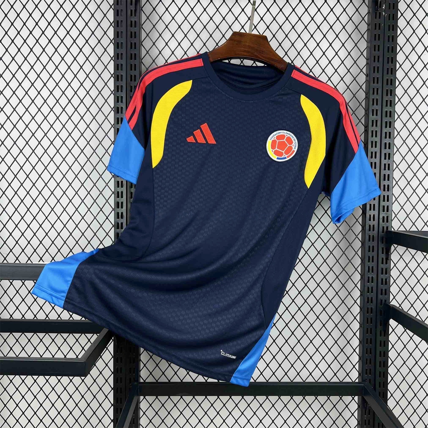 Colombia 2026 Deep Blue Pre-Match Training Jersey - Fans Version - JerseysGala