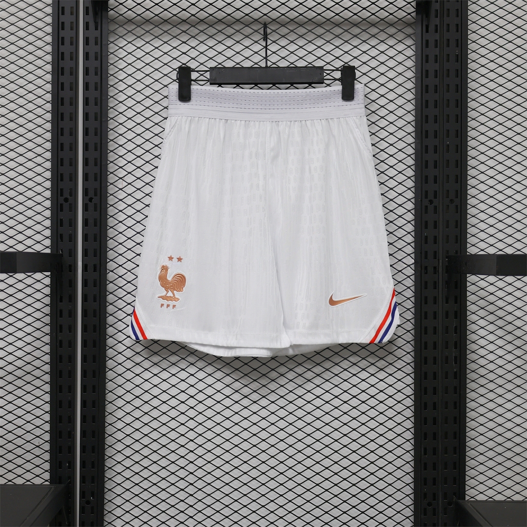 France 2026 Home White Shorts - Player Version - JerseysGala
