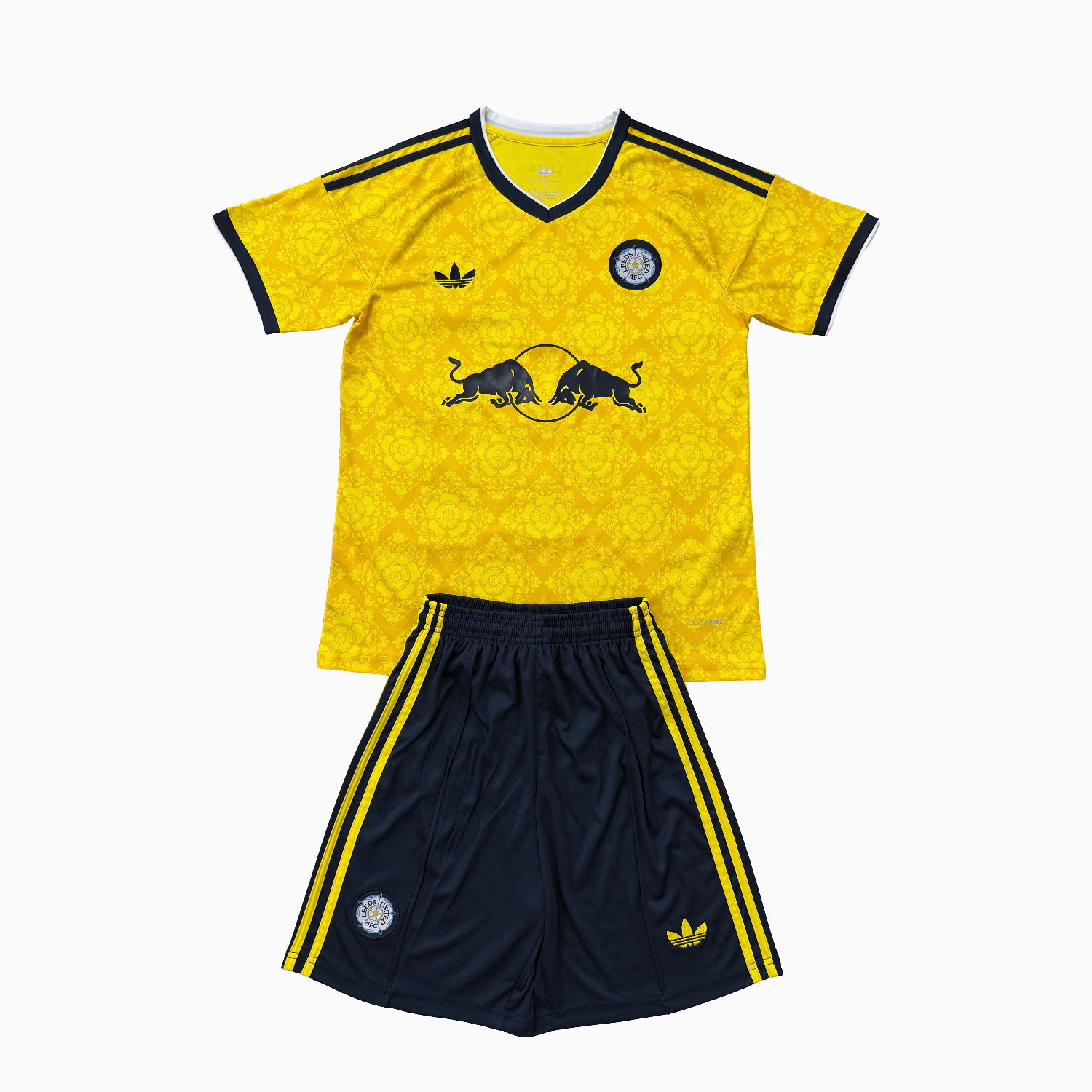 Leeds United 26-27 Away Men's Adult Jersey Set - Fans Version - JerseysGala
