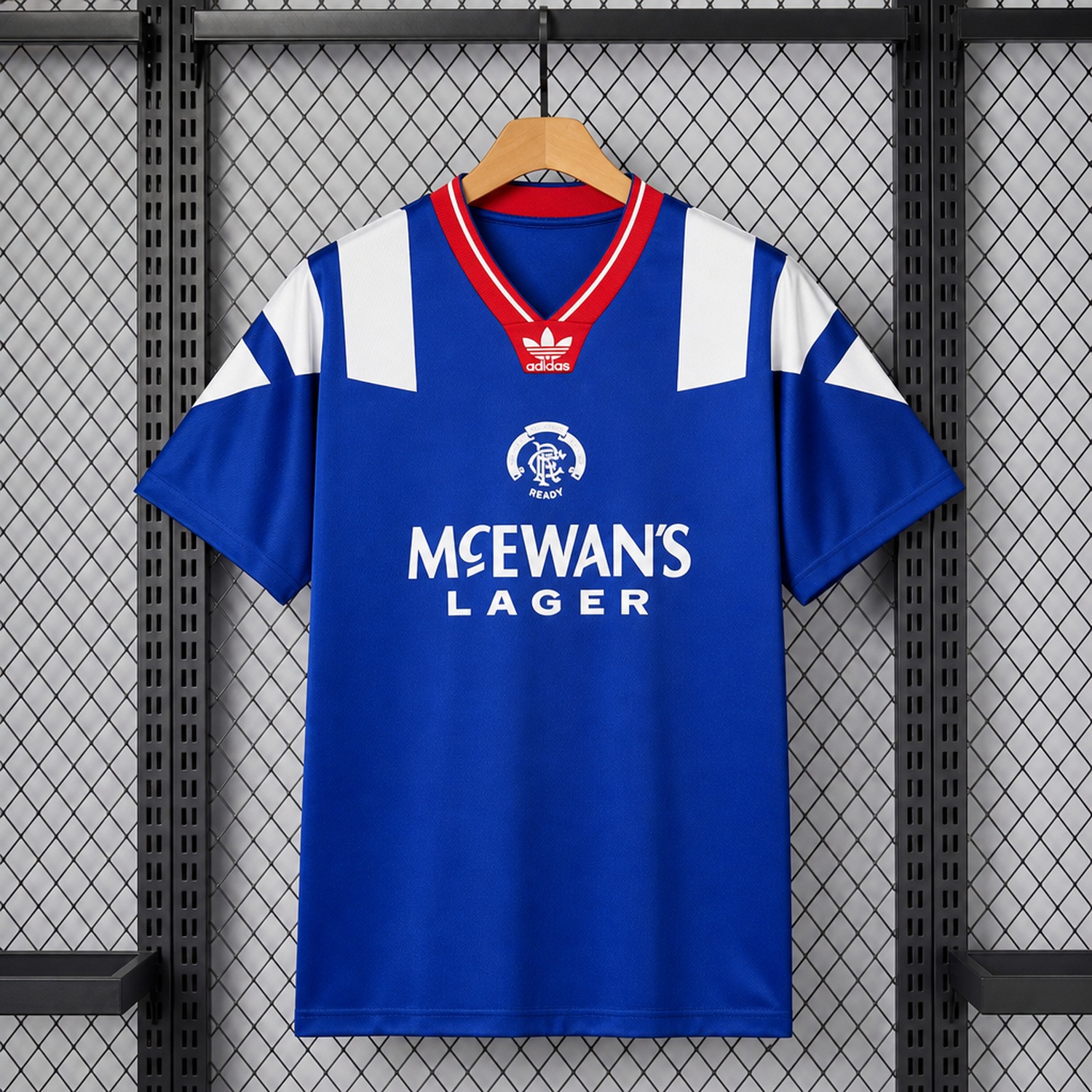 Retro Glasgow Rangers 1992-93 Home Jersey - JerseysGala