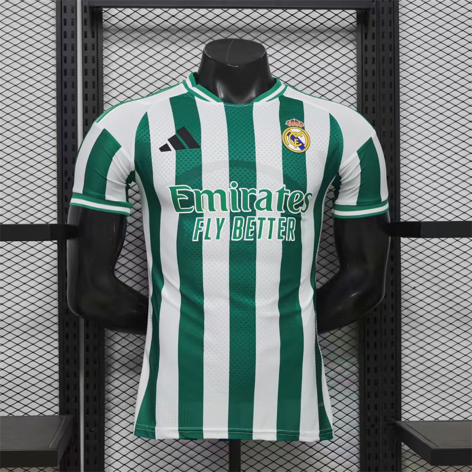 Real Madrid 26-27 Green White Special Jersey - Player Version - JerseysGala