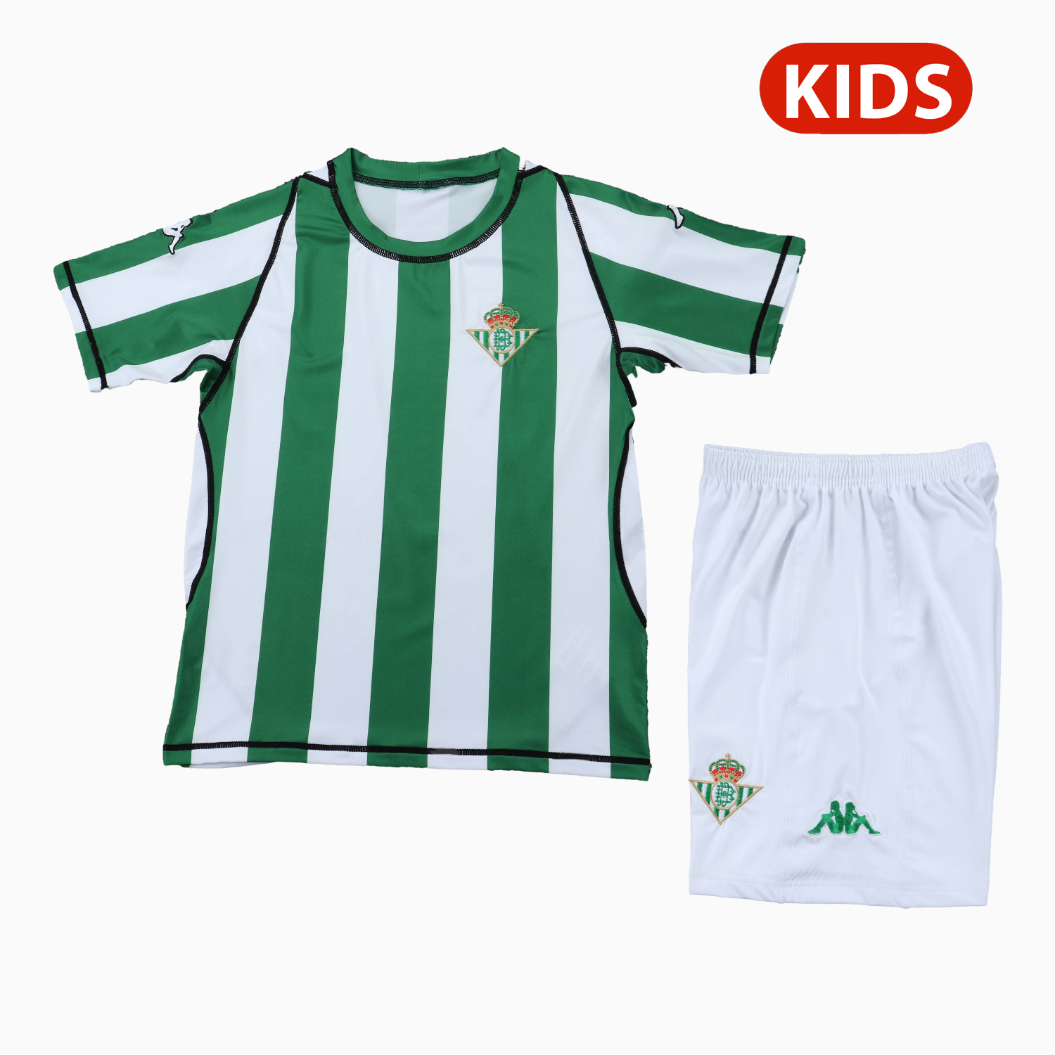 Retro Real Betis 2003-04 Home Kids Kit - JerseysGala