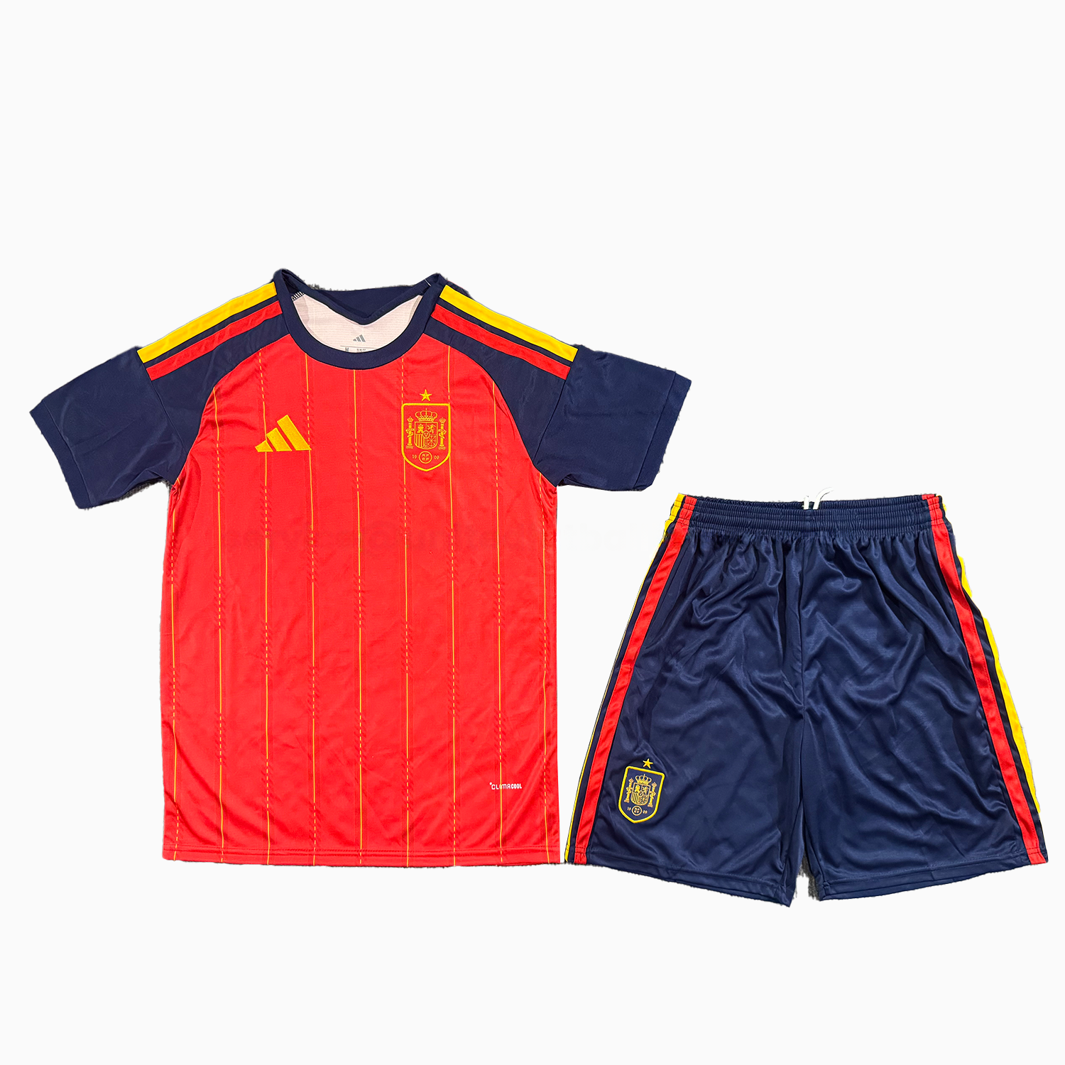 Spain 2026 Home Men's Adult Jersey Set - Fans Version - JerseysGala