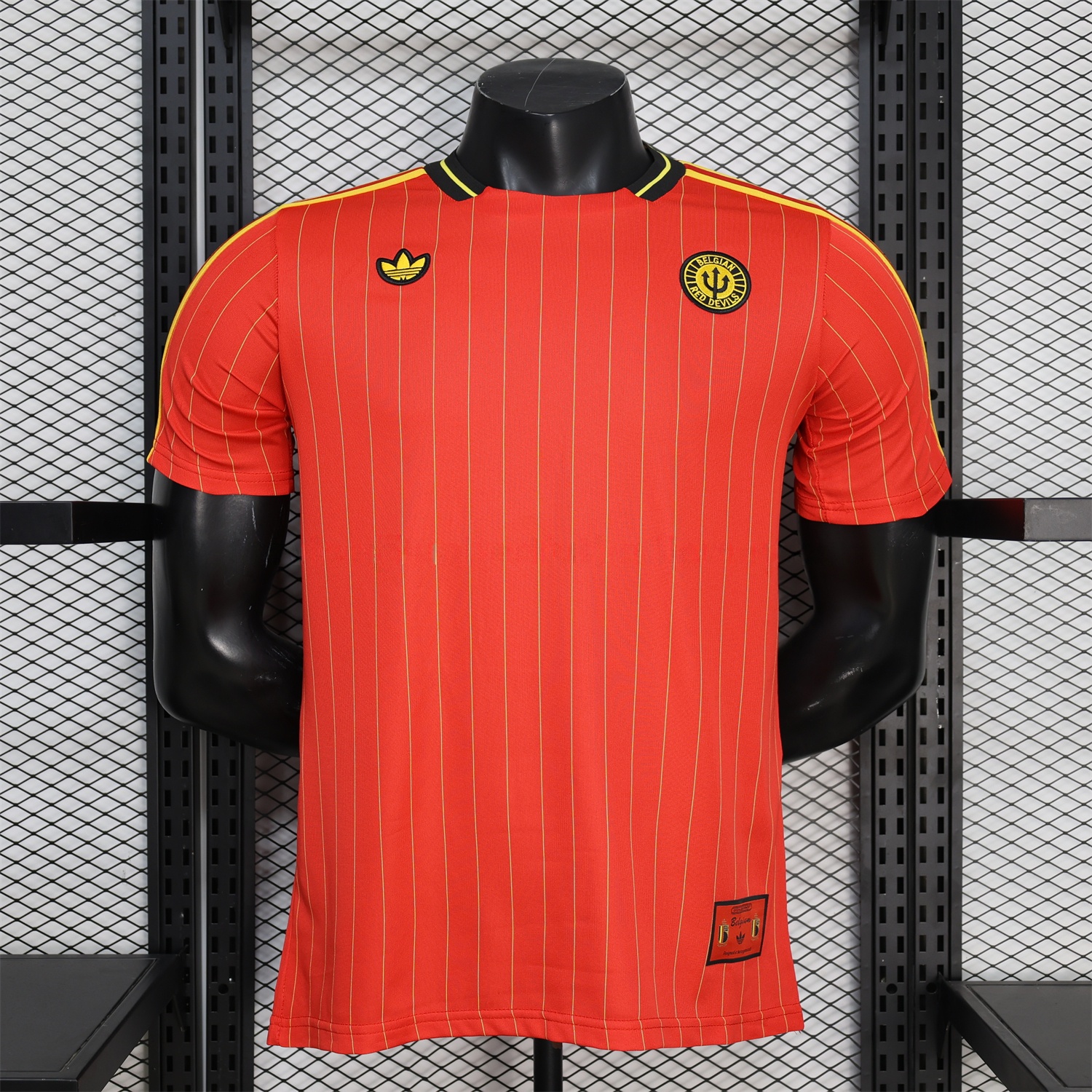 Belgium 2026 Terrace Icon Retro Casual Style Red Jersey - Player Version - JerseysGala