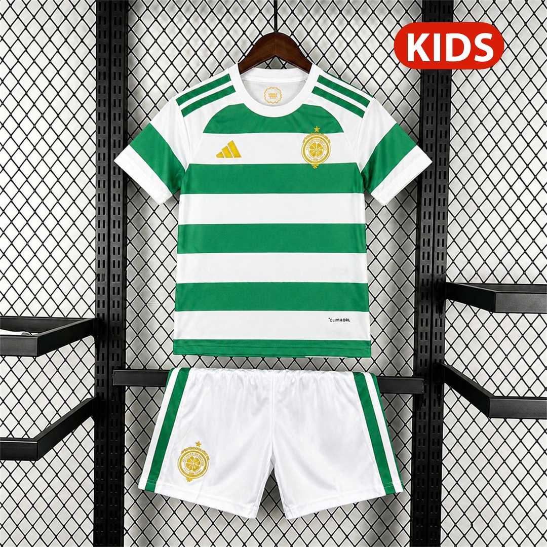 Celtic 26-27 Home Kids Kit - JerseysGala