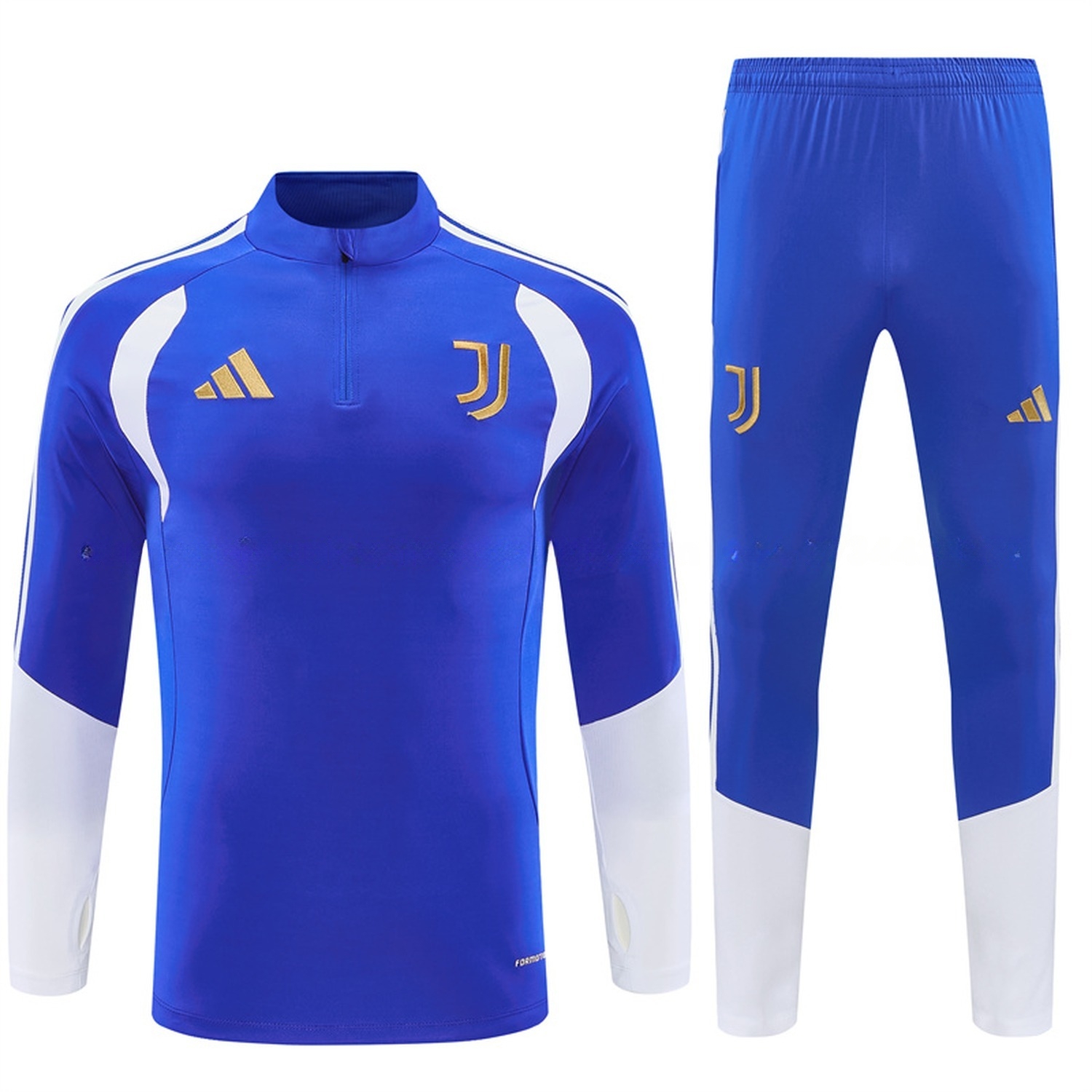 Juventus 26-27 Long Sleeve Training Set - Royal Blue Top & Royal Blue Pants - JerseysGala