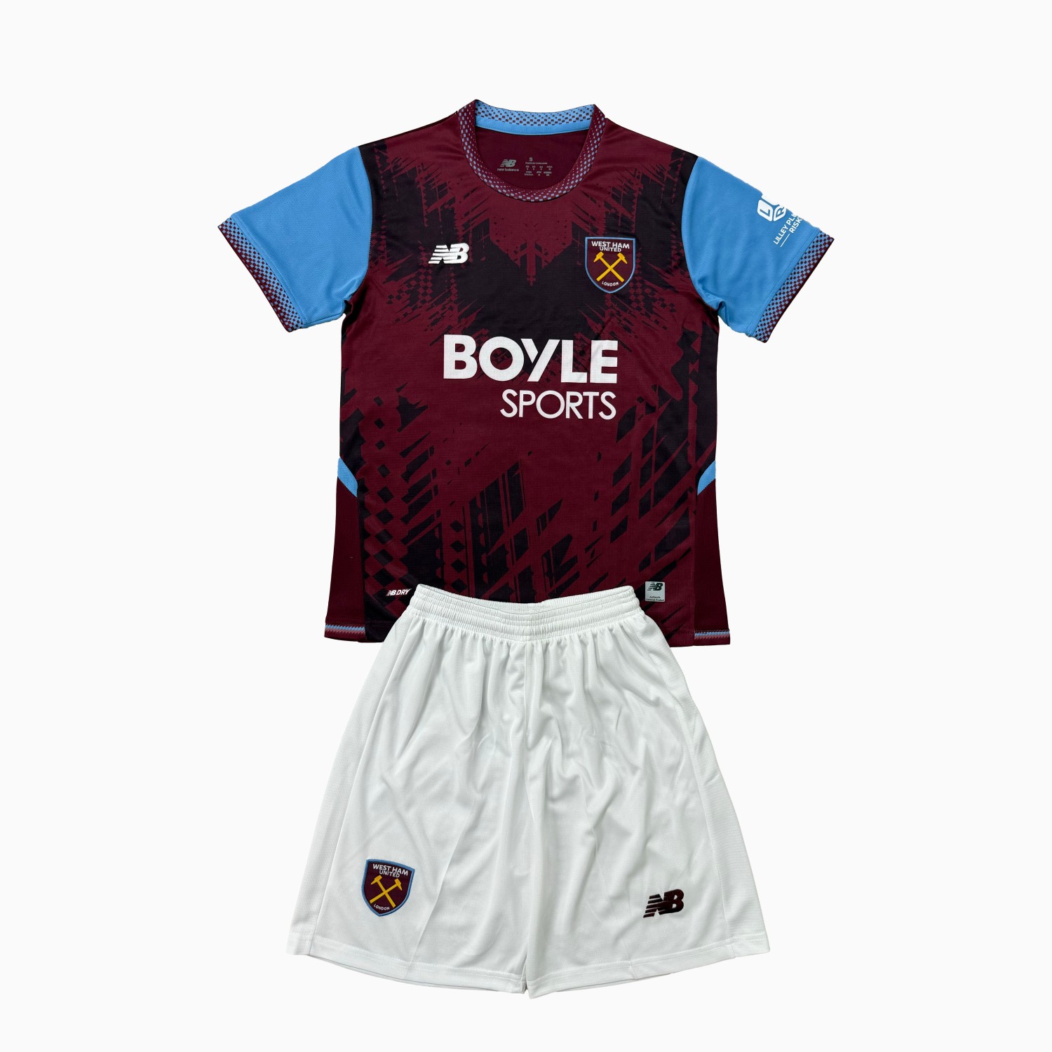 West Ham United 26-27 Home Men's Adult Jersey Set - Fans Version - JerseysGala