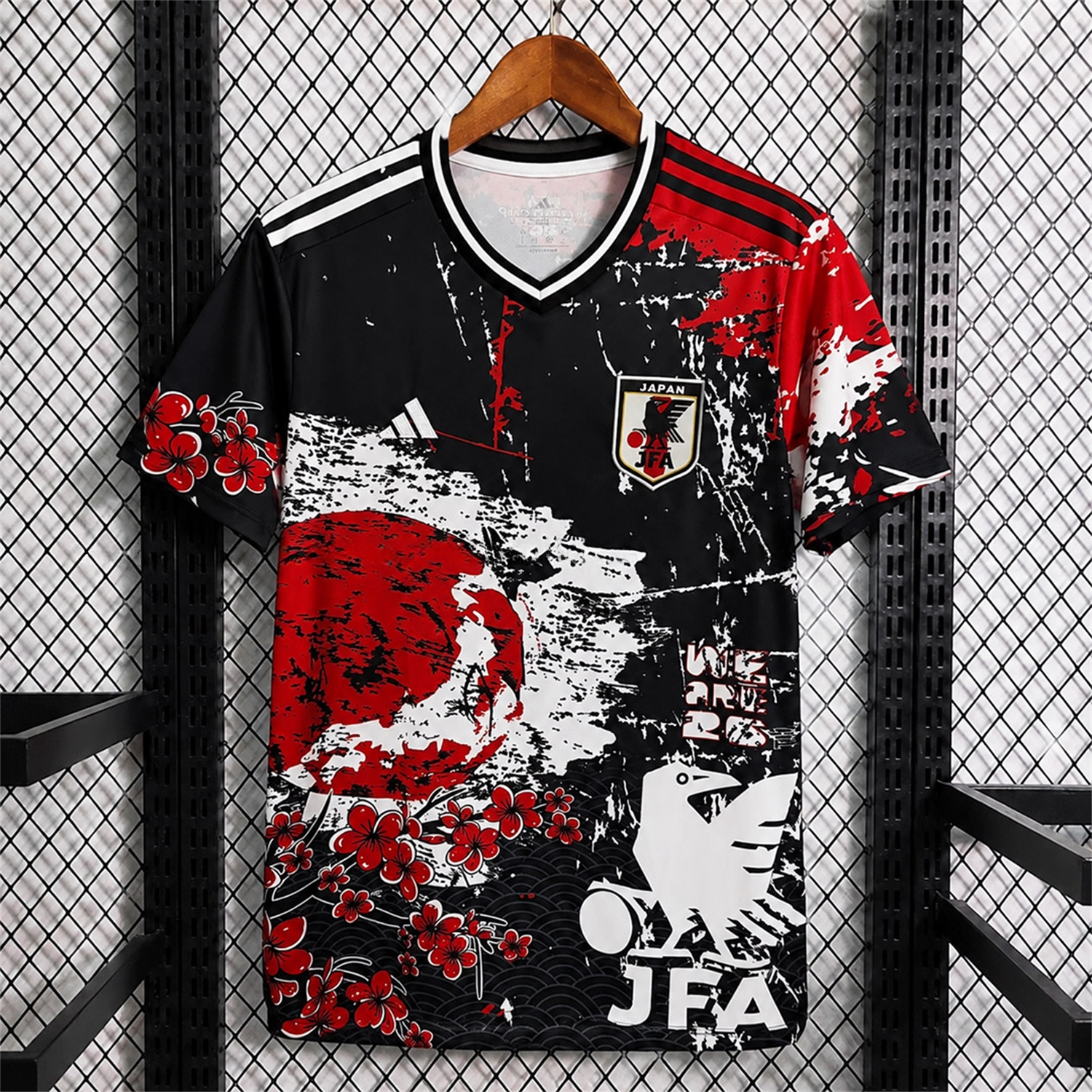 Japan 2026 Samurai Black And Red Special Jersey - Fans Version - JerseysGala