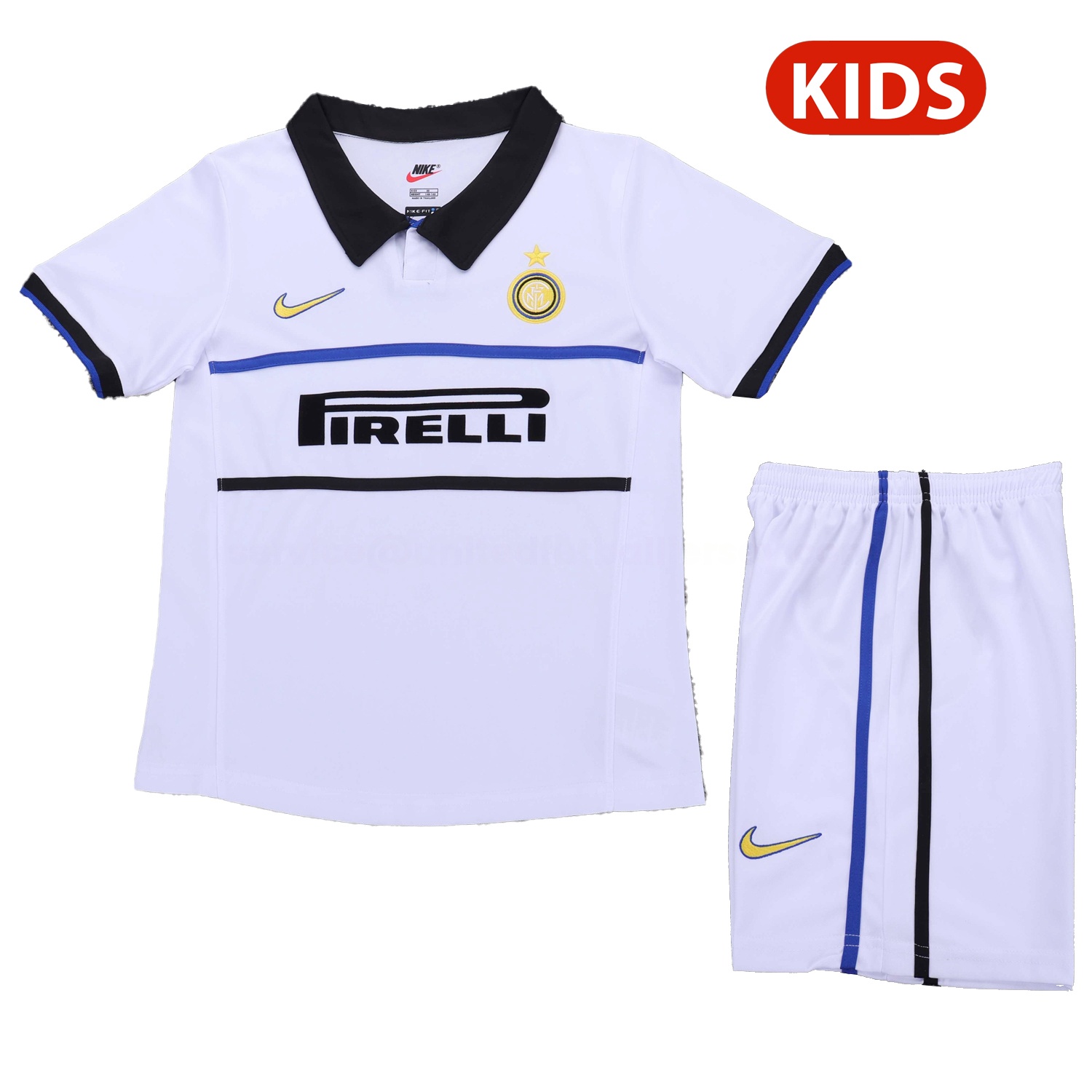 Retro Inter Milan 1998-99 Away Kids Kit - JerseysGala