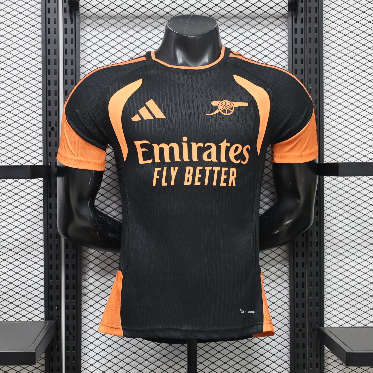 Arsenal 26-27 black orange Special Jersey - Player Version - JerseysGala