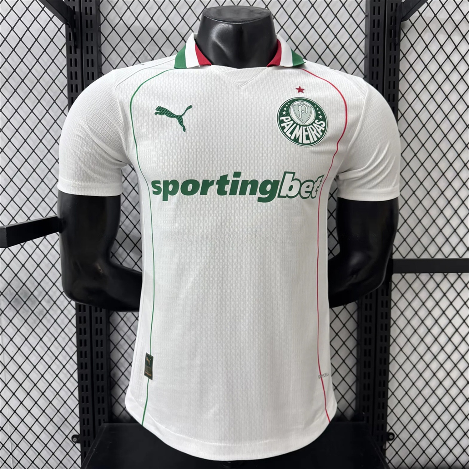 Palmeiras 26-27 Away White Jersey - Player Version - JerseysGala