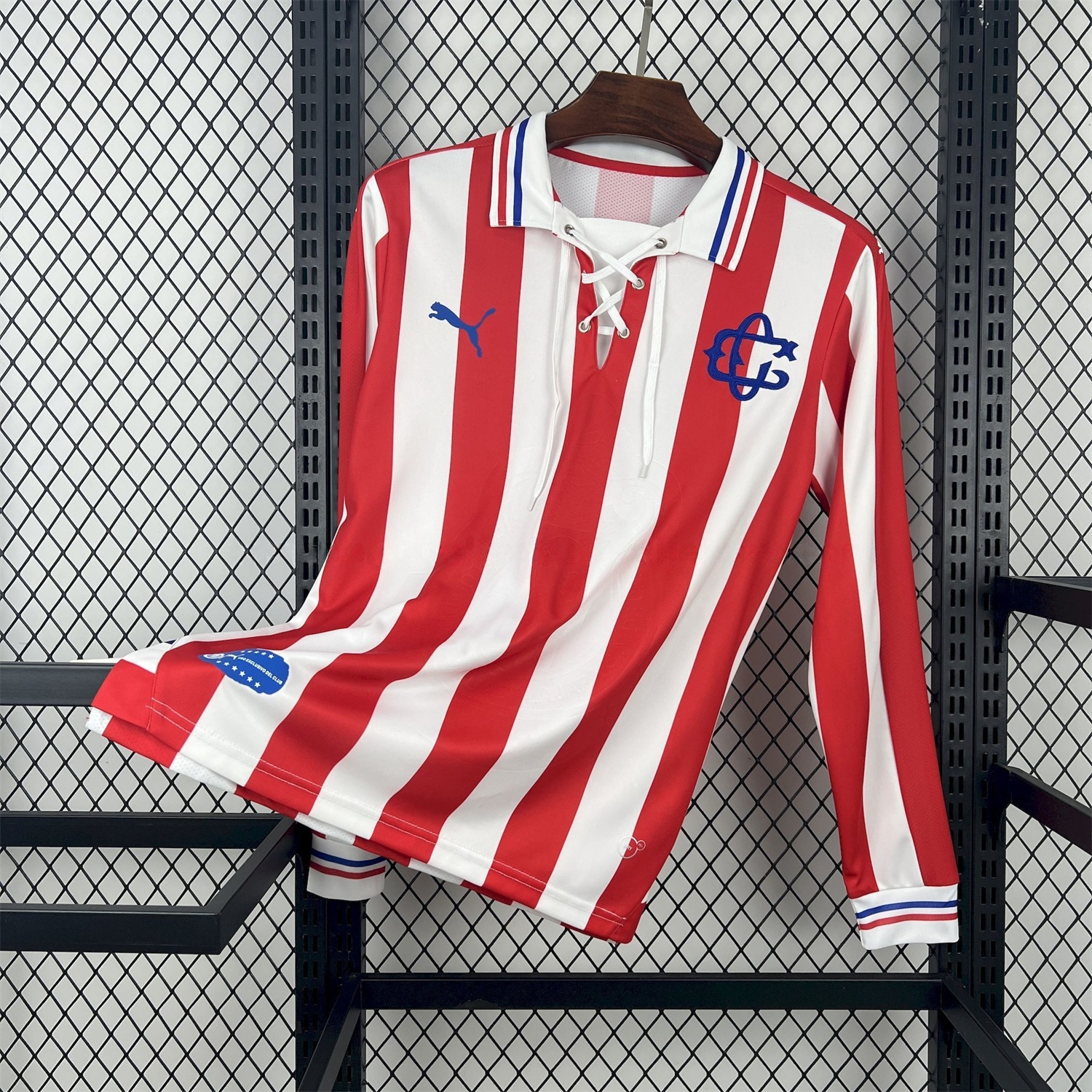 Retro Chivas de Guadalajara 2016-17 110-Years Anniversary Long Sleeves Jersey - JerseysGala
