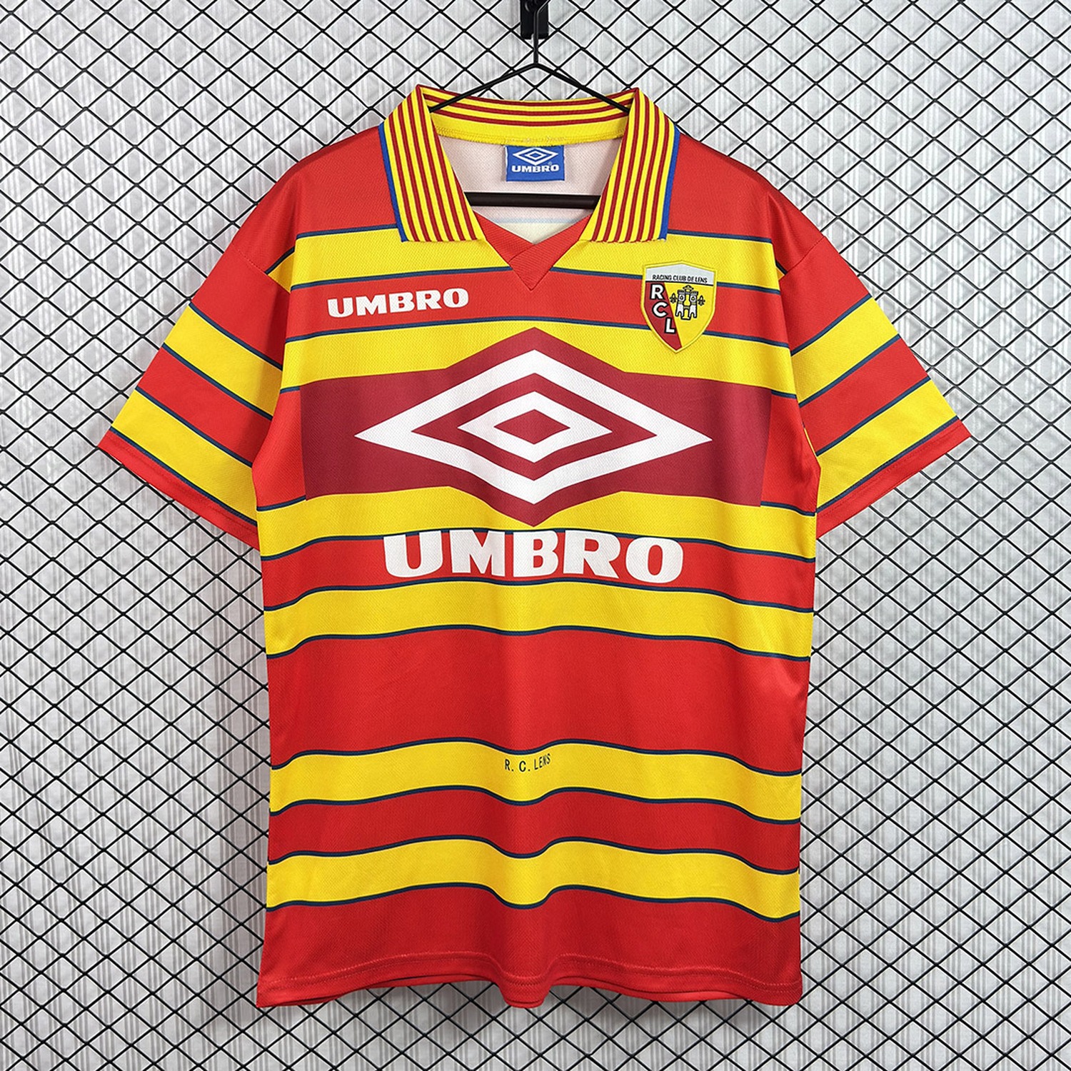 Retro RC Lens 1997-98 Home Jersey - JerseysGala