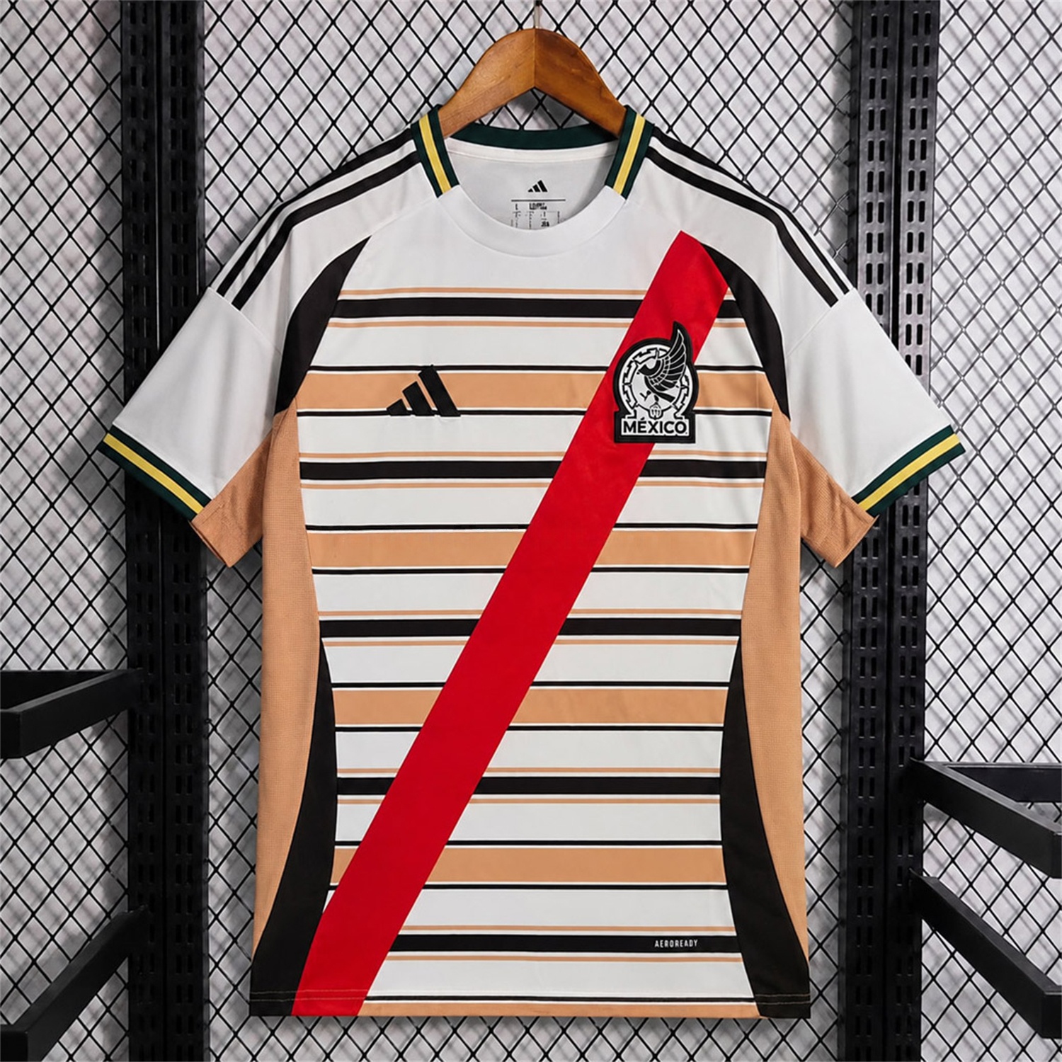 Mexico 2026 White And Yellow Special Jersey - Fans Version - JerseysGala