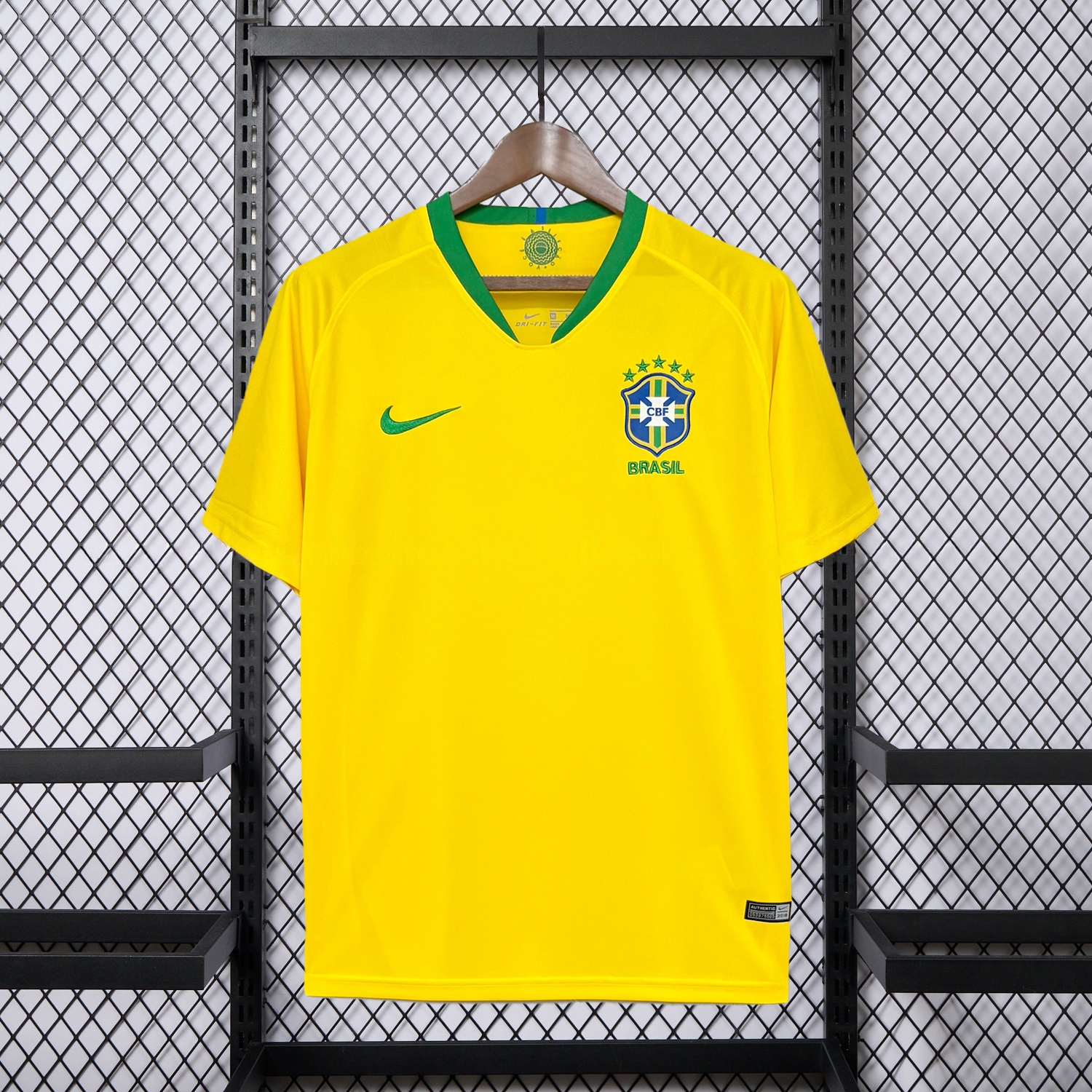Retro Brazil 2018 Home Jersey - JerseysGala