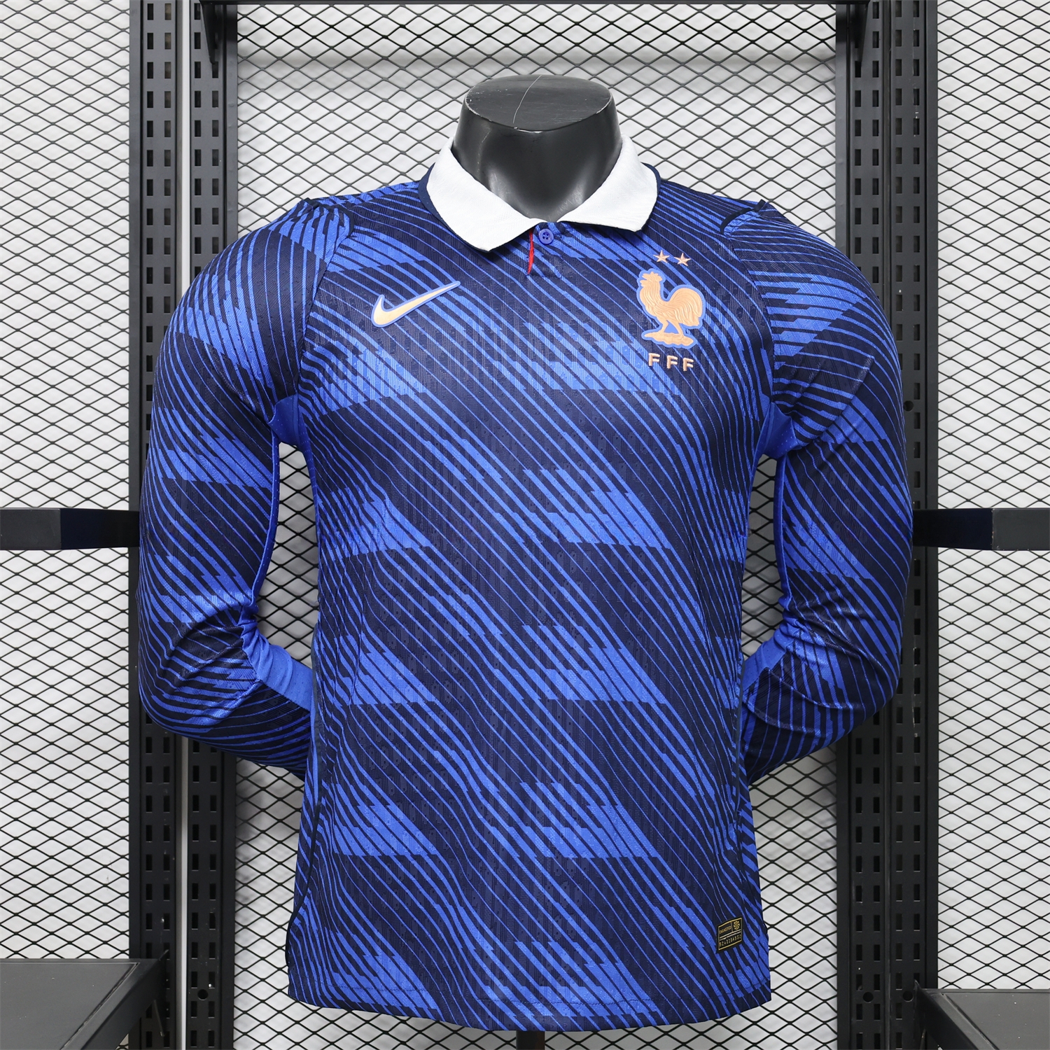 France 2026 Home Long Sleeves Jersey - Player Version - JerseysGala