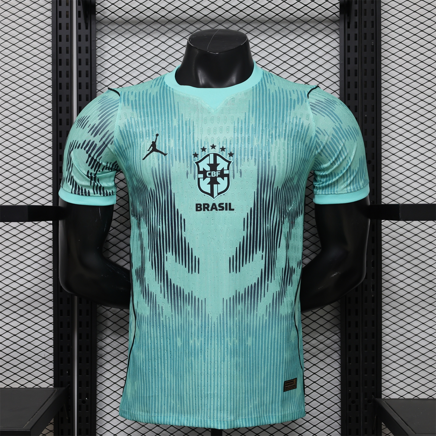 Brazil 2026 Mint Green Goalkeeper Jersey - Player Version - JerseysGala