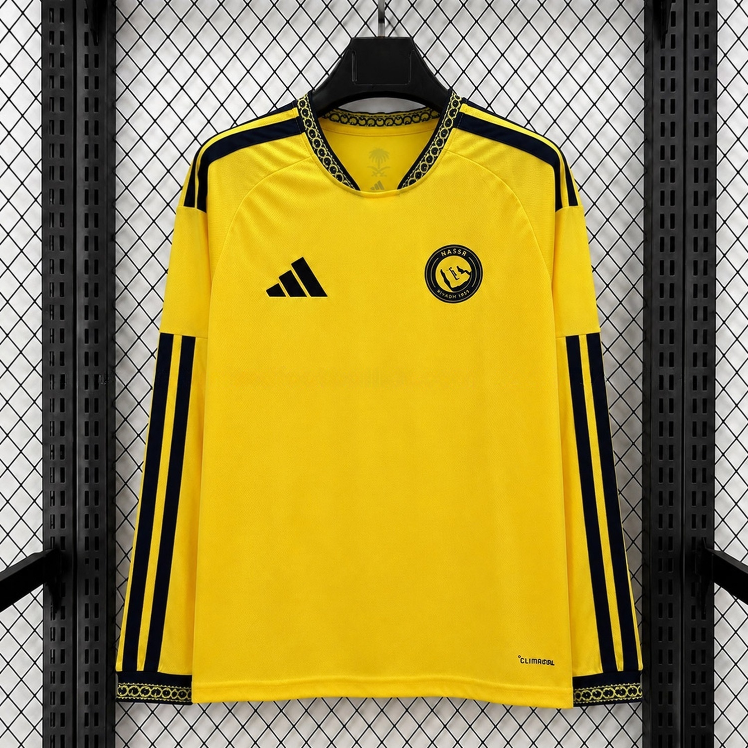 Al Nassr Riyadh Victory 26-27 Home Long Sleeves Jersey - Fans Version - JerseysGala