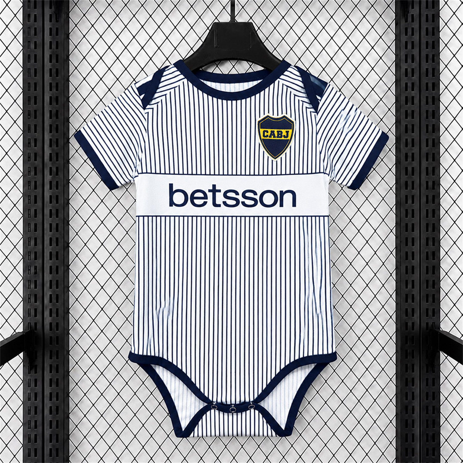 Boca Juniors 26-27 Away Baby Crawling Suit - JerseysGala