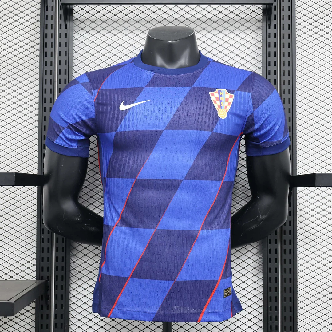 Croatia 2024 Away Stadium Jersey - Player Version - JerseysGala