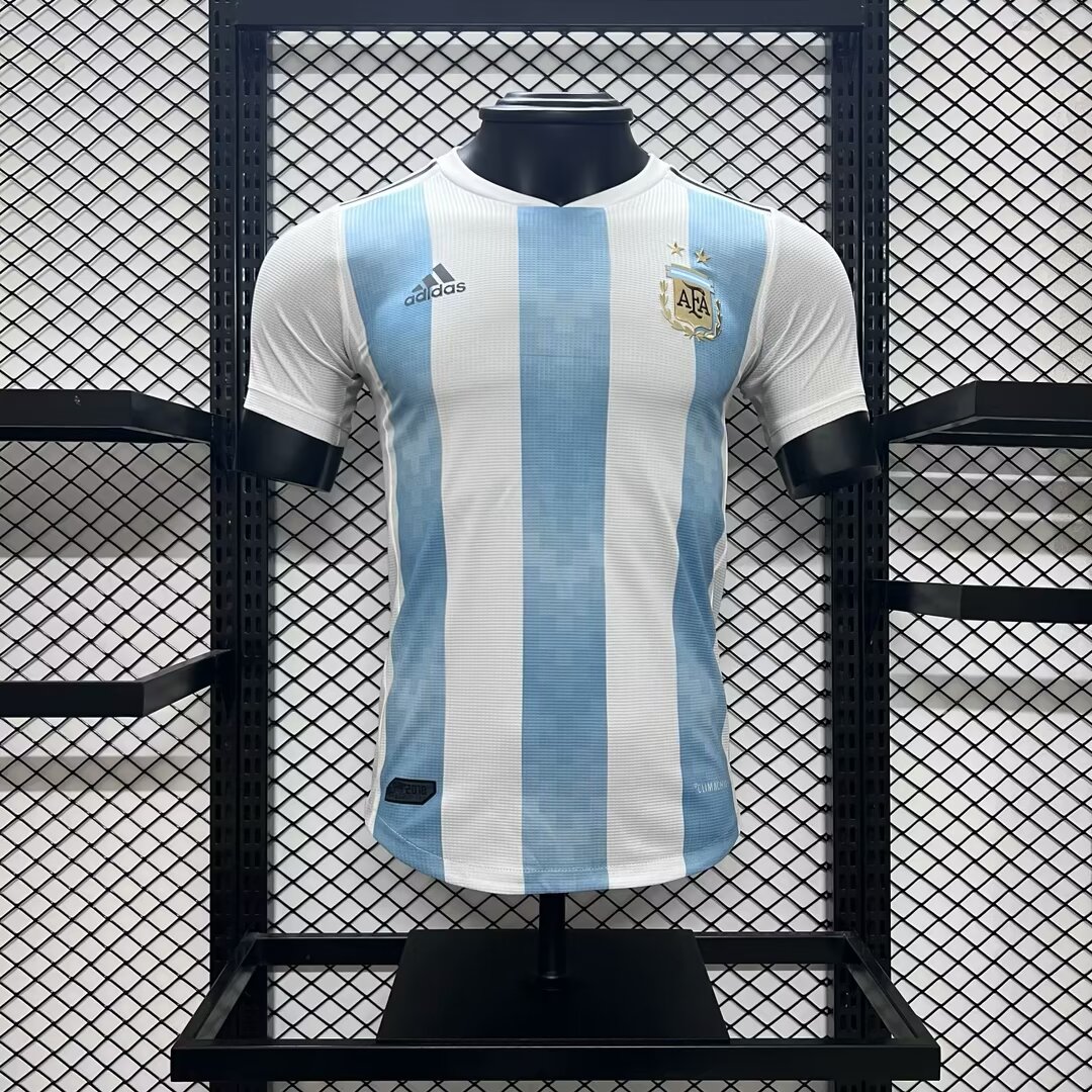 Retro Argentina 2018 Home Stadium Jersey - Player Version - JerseysGala