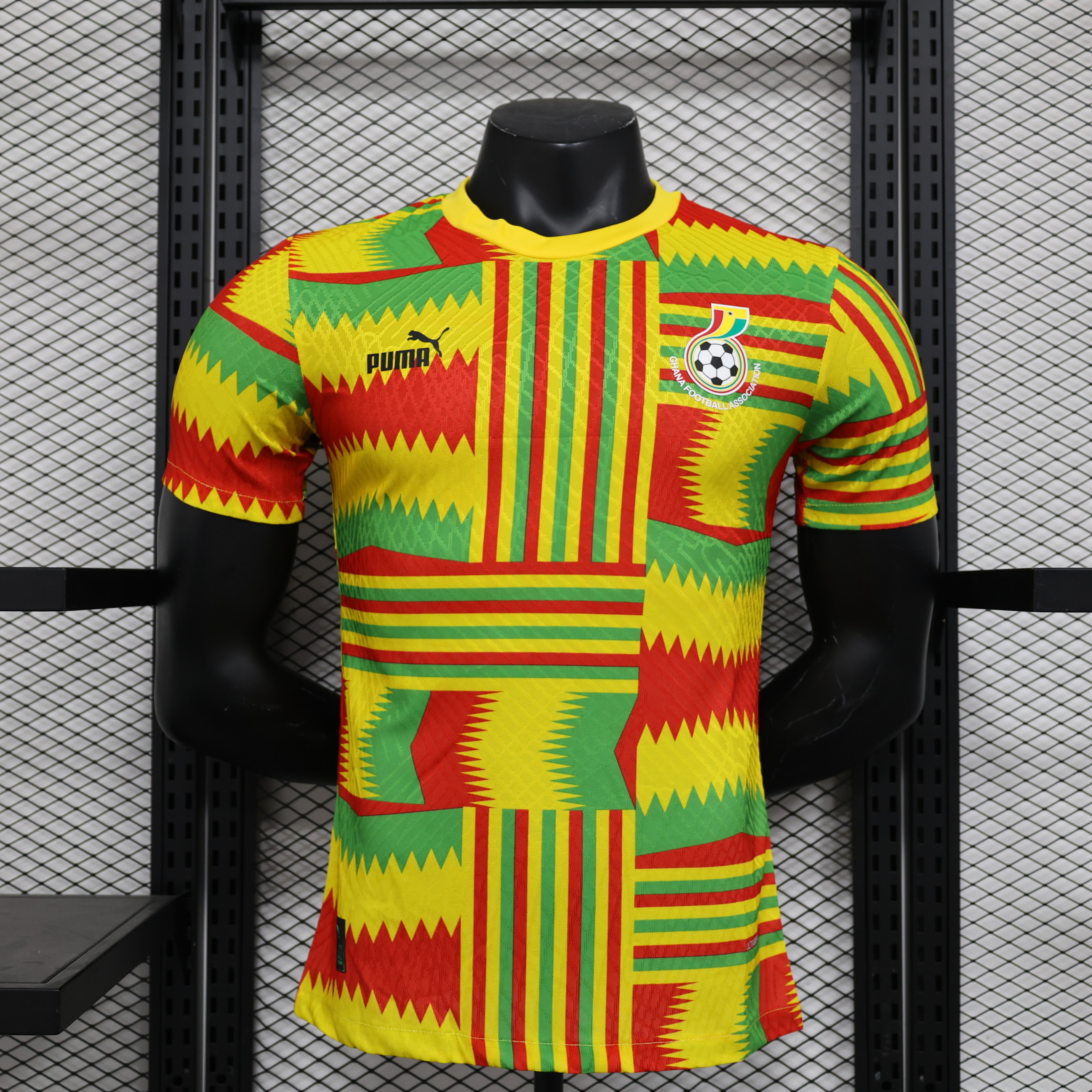 Ghana 23-24 Yellow Jersey - Player Version - JerseysGala