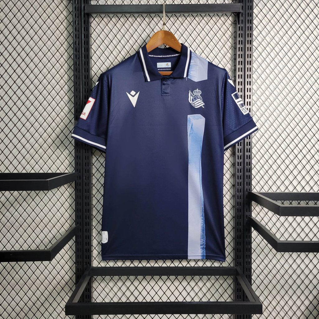 Real Sociedad 23-24 Away Stadium Jersey - Fans Version - JerseysGala